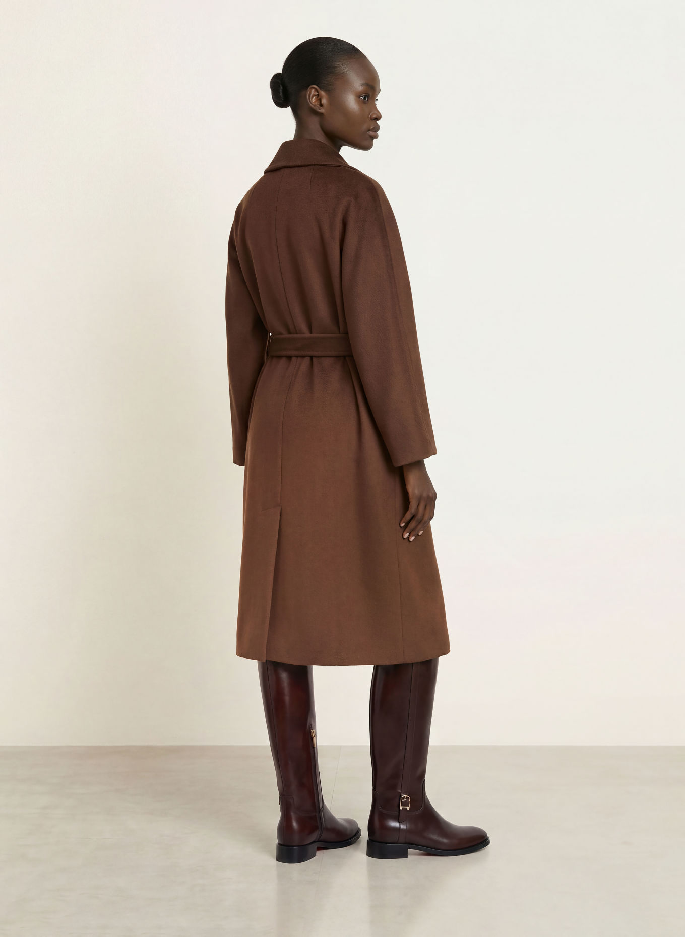 WEEKEND Max Mara Wollmantel RESINA: DUNKELBRAUN
