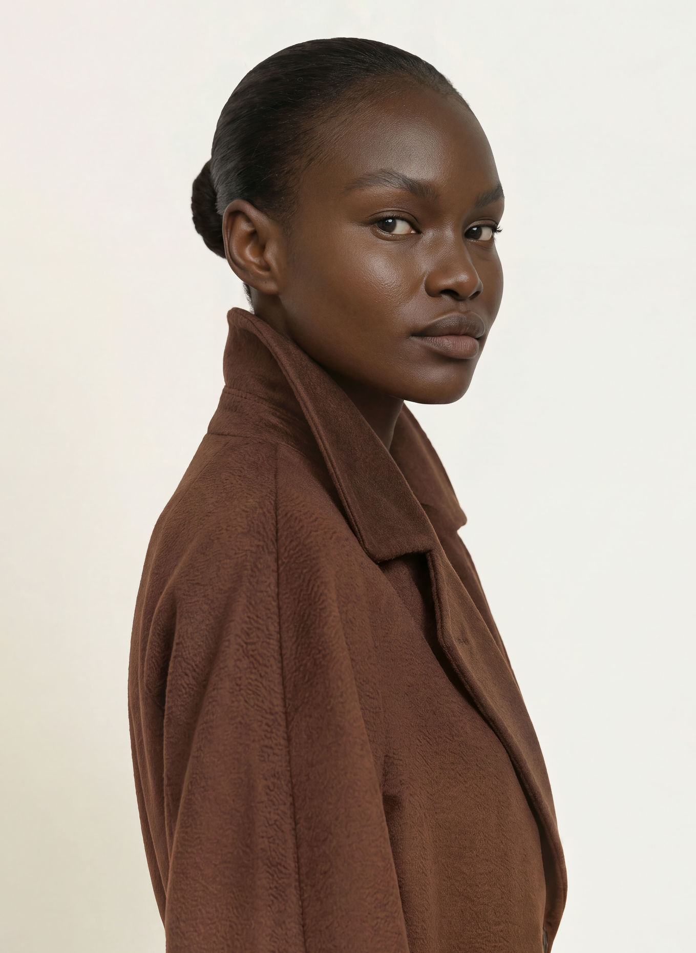 WEEKEND Max Mara Wollmantel RESINA: DUNKELBRAUN