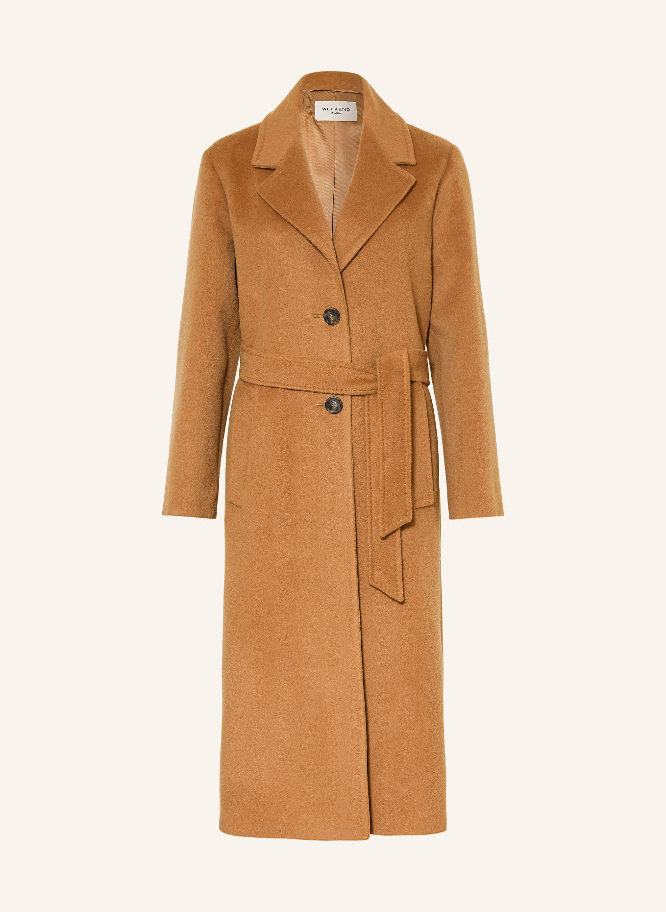 WEEKEND Max Mara BRONTE Coat: CAMEL