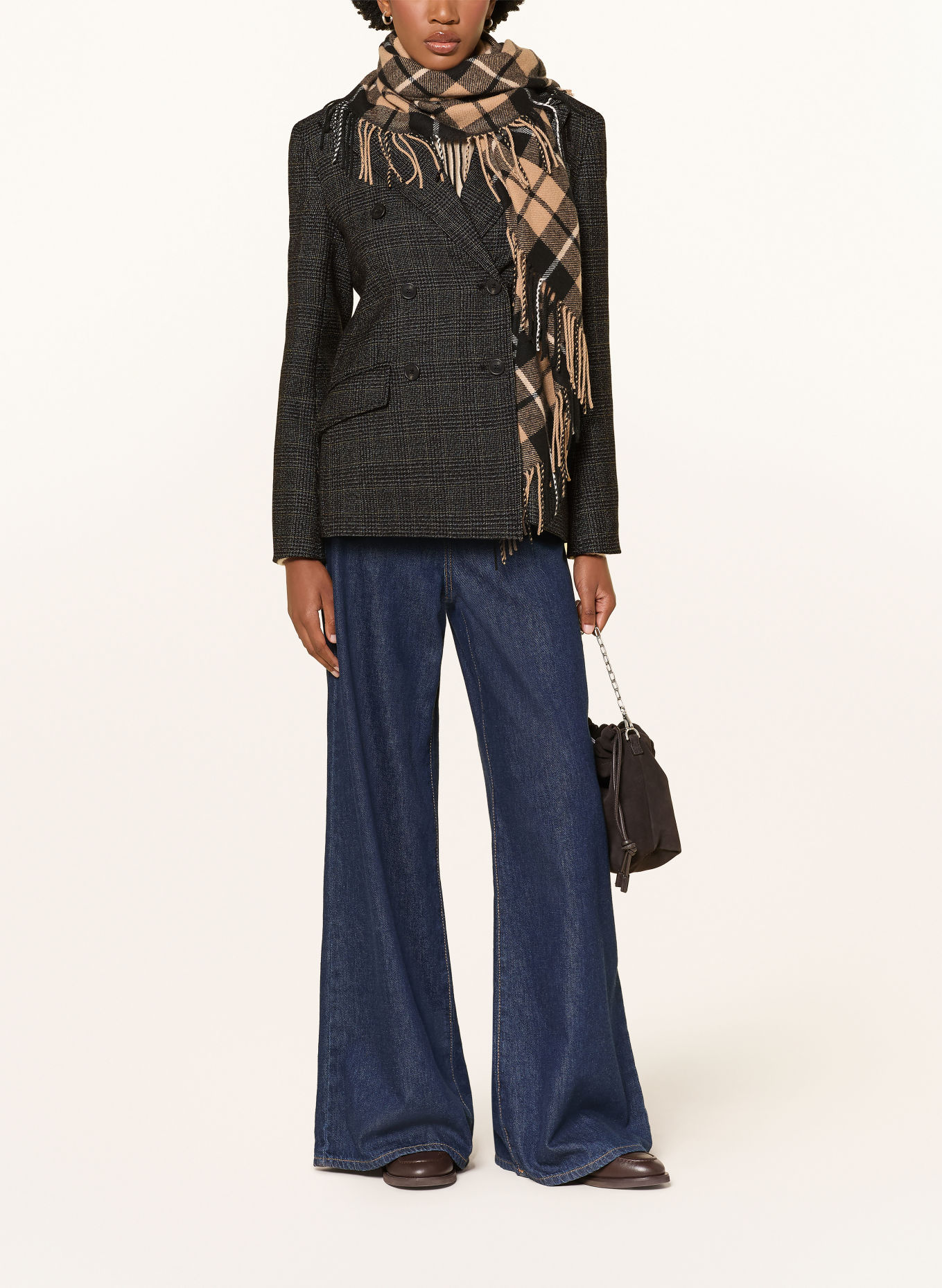 WEEKEND Max Mara Blazer OCCHIO: DUNKELGRAU / GELB