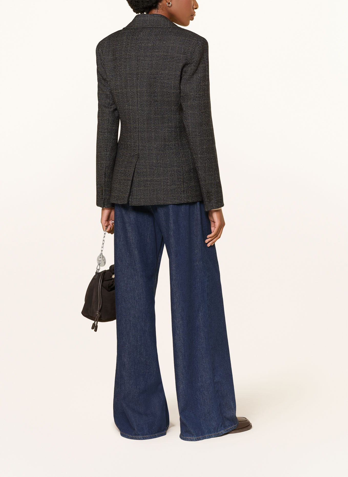 WEEKEND Max Mara Blazer OCCHIO: DUNKELGRAU / GELB
