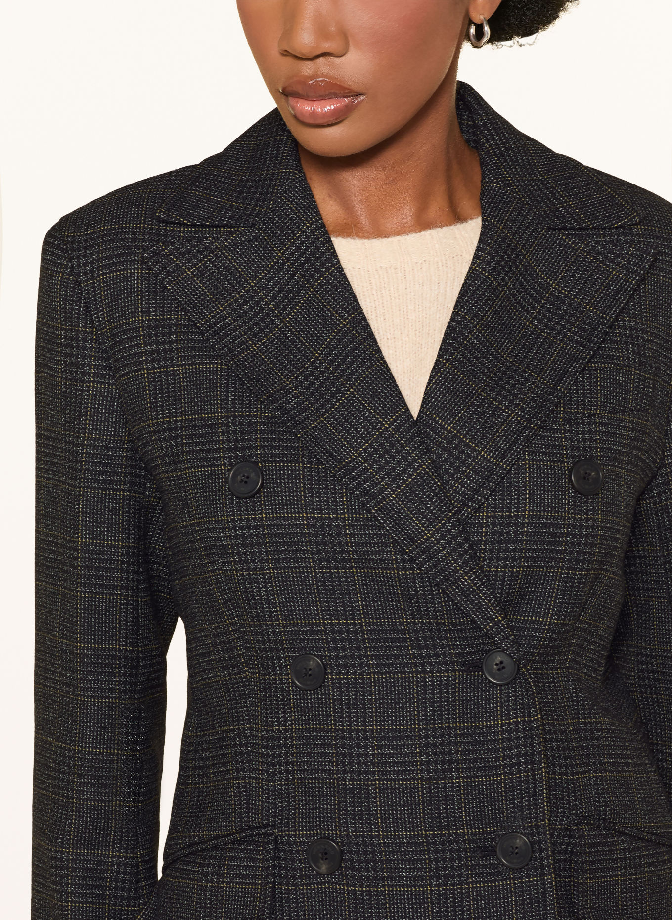 WEEKEND Max Mara Blazer OCCHIO: DUNKELGRAU / GELB