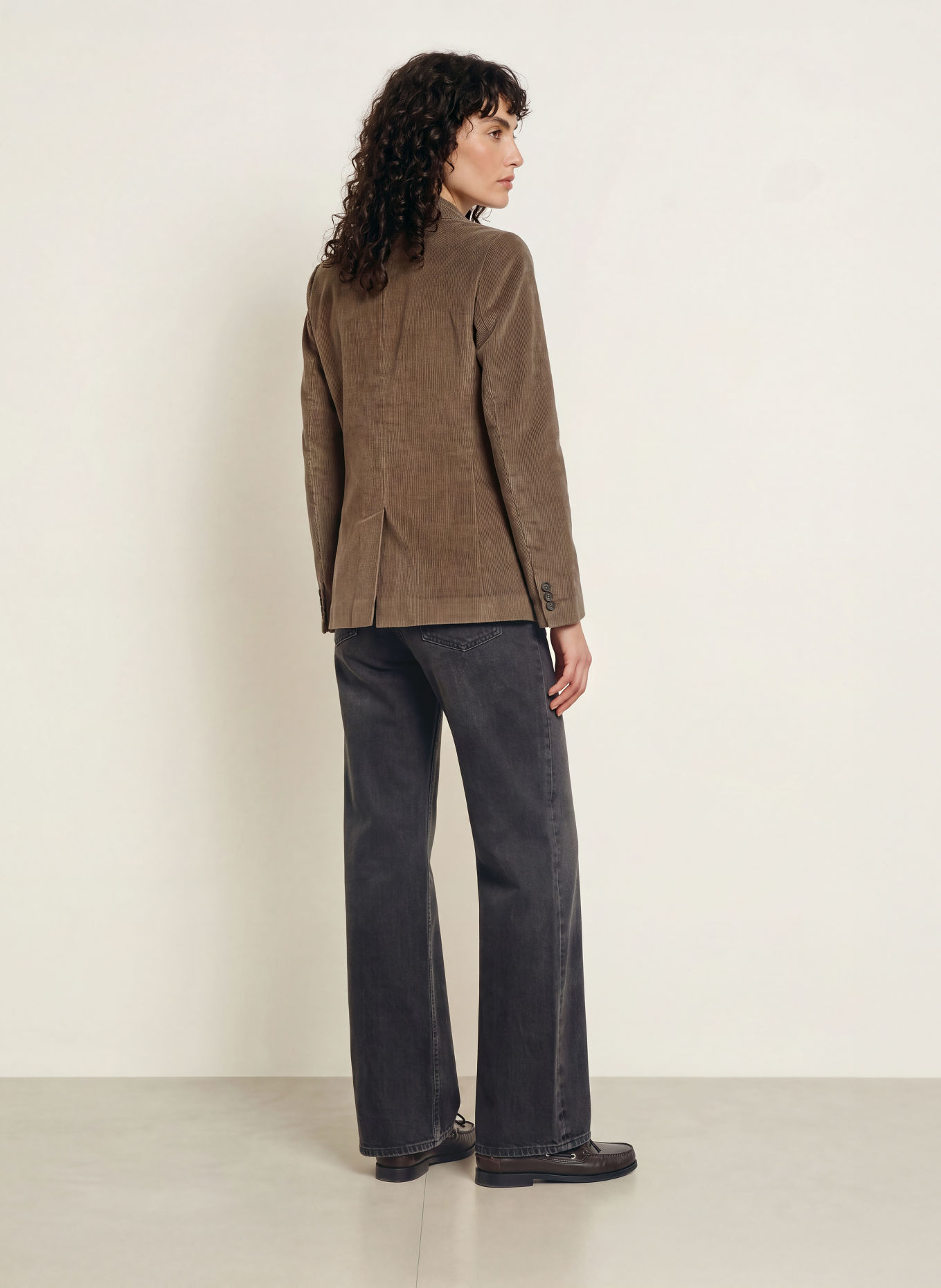 WEEKEND Max Mara Corduroy Blazer KATANGA: LIGHT BROWN