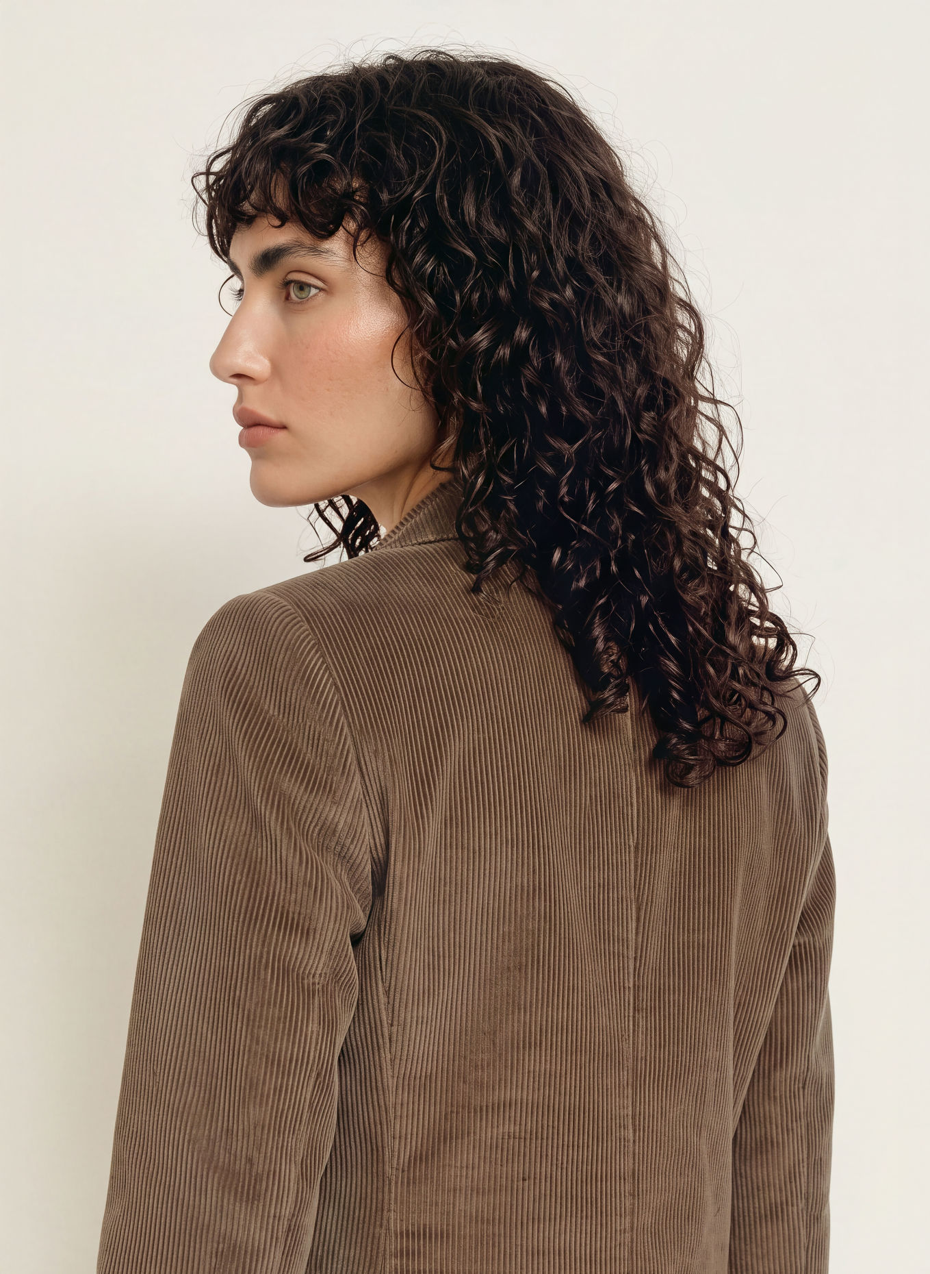 WEEKEND Max Mara Corduroy Blazer KATANGA: LIGHT BROWN