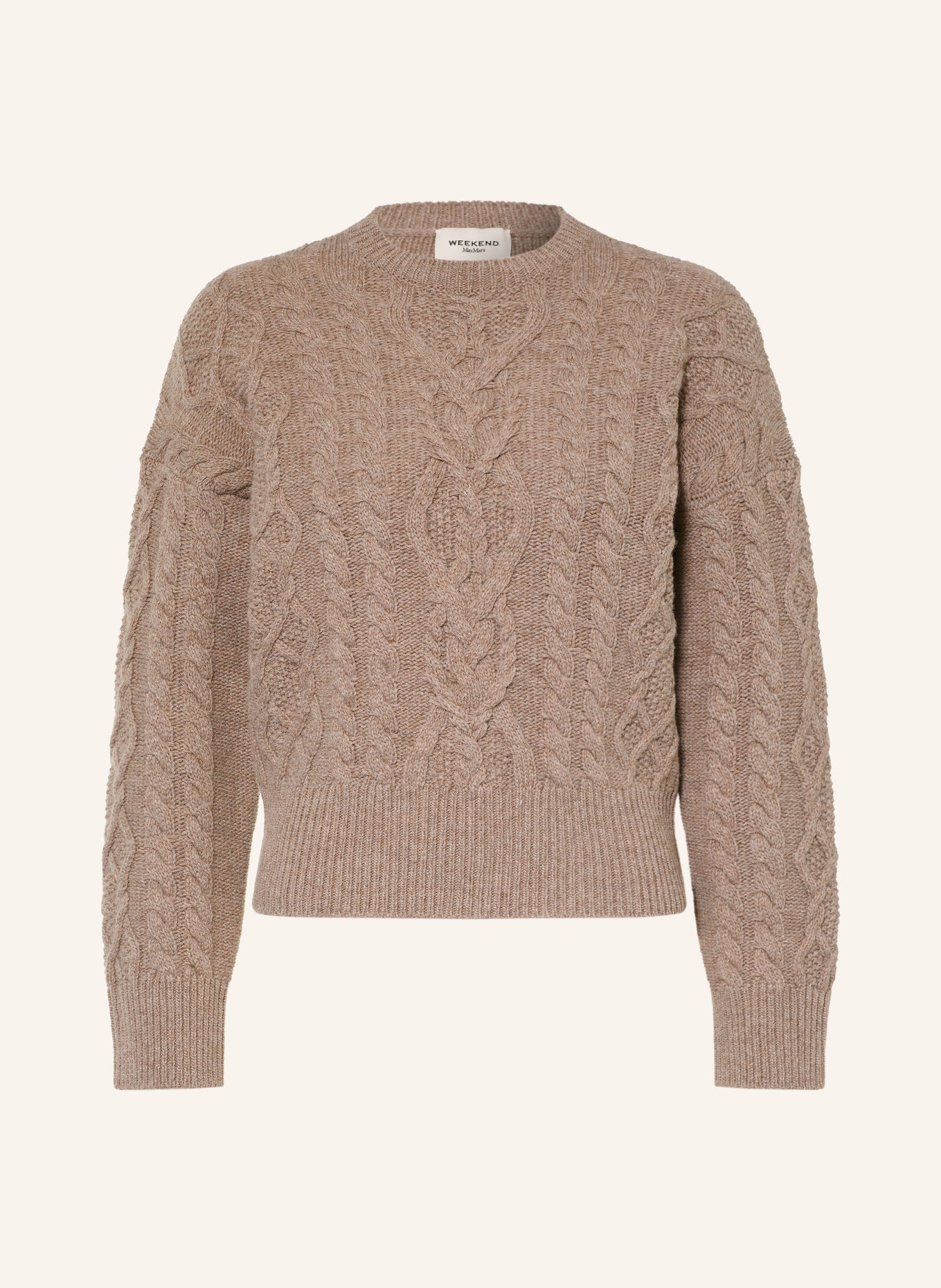 WEEKEND Max Mara Pullover ALBEN: TAUPE