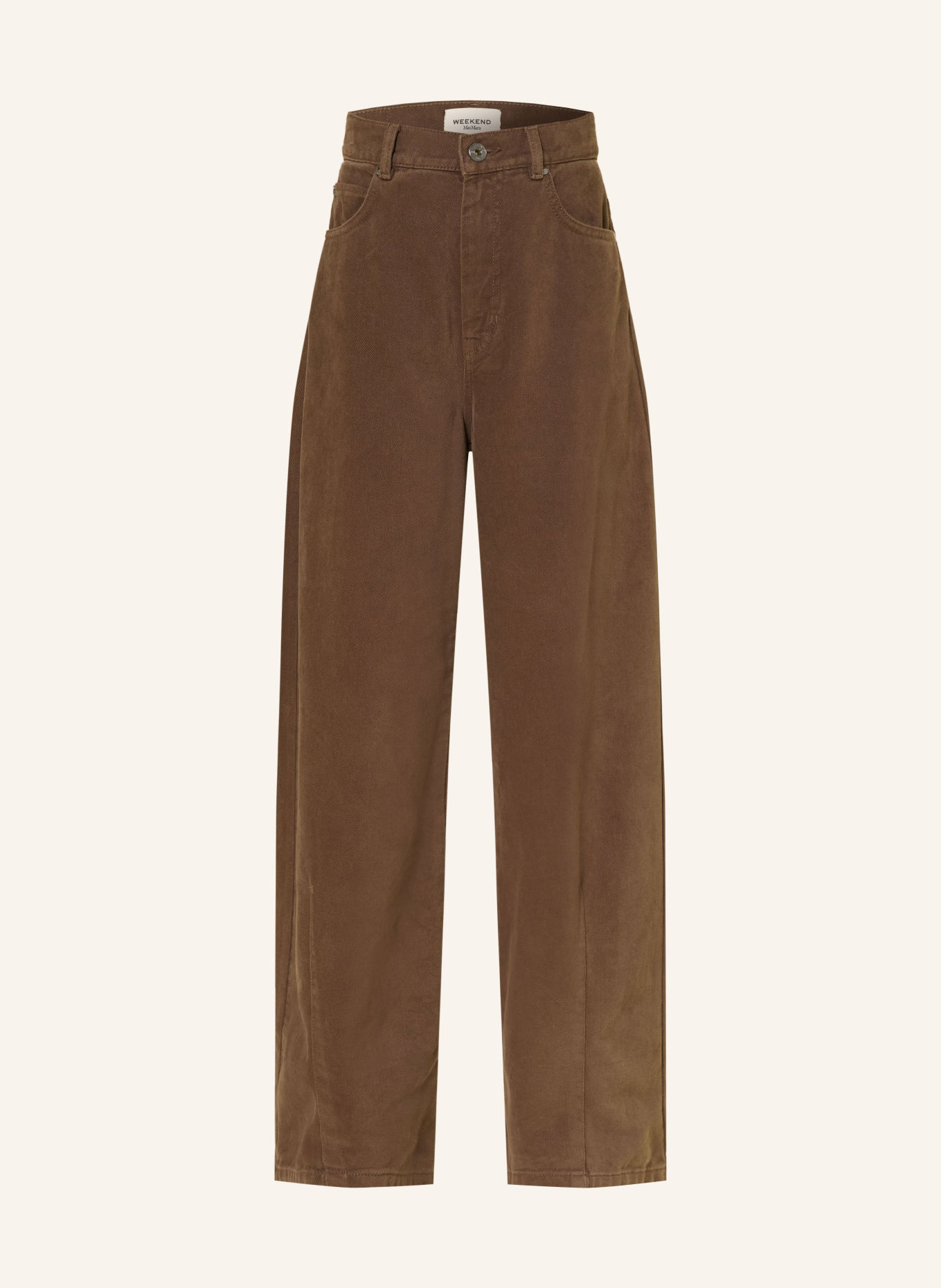 WEEKEND Max Mara Barrel-leg jeans ORDINE: 003 BROWN