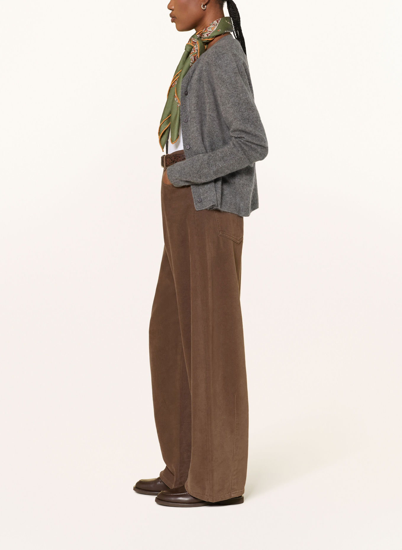 WEEKEND Max Mara Barrel-leg jeans ORDINE: 003 BROWN