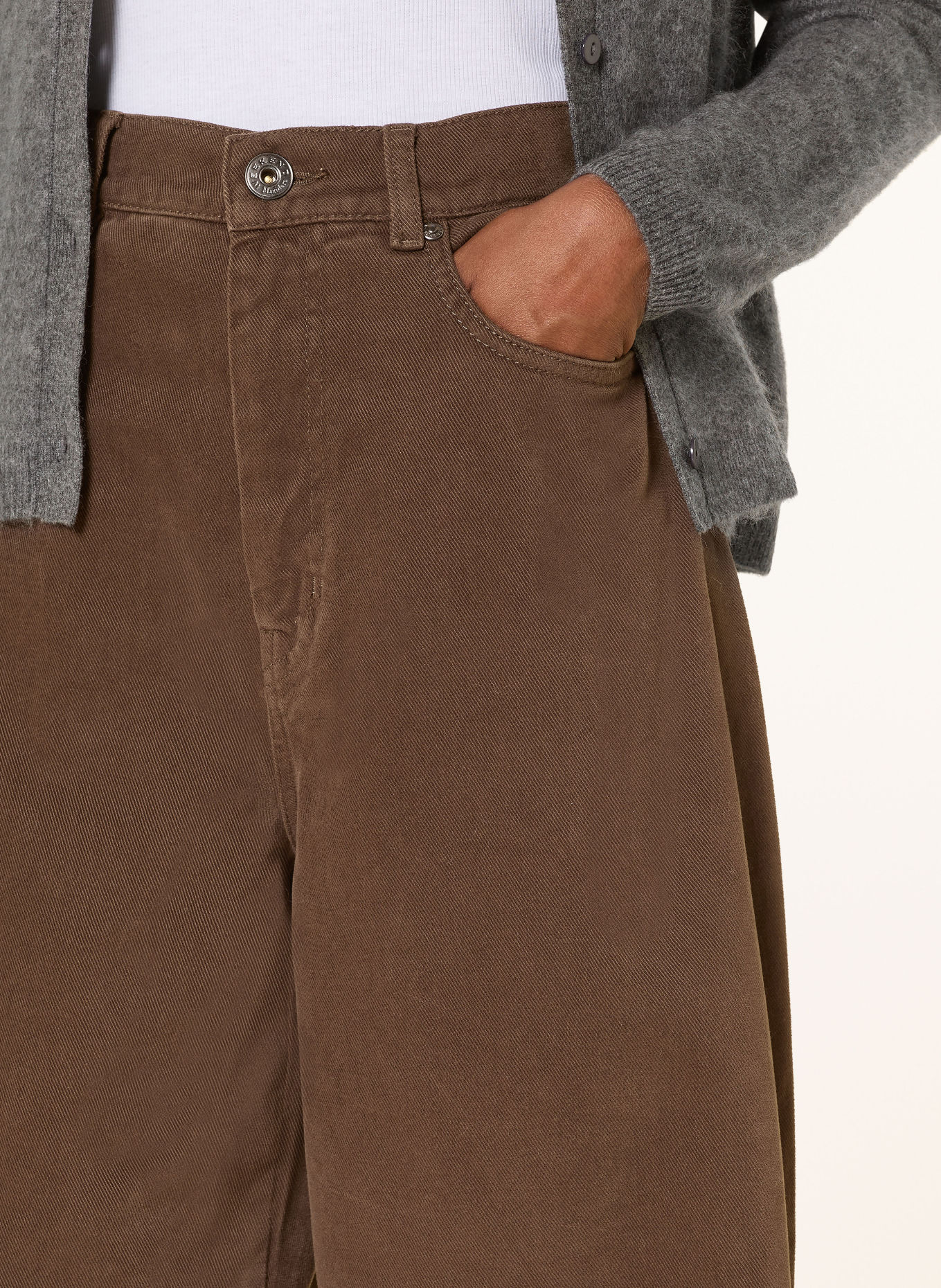 WEEKEND Max Mara Barrel-leg jeans ORDINE: 003 BROWN
