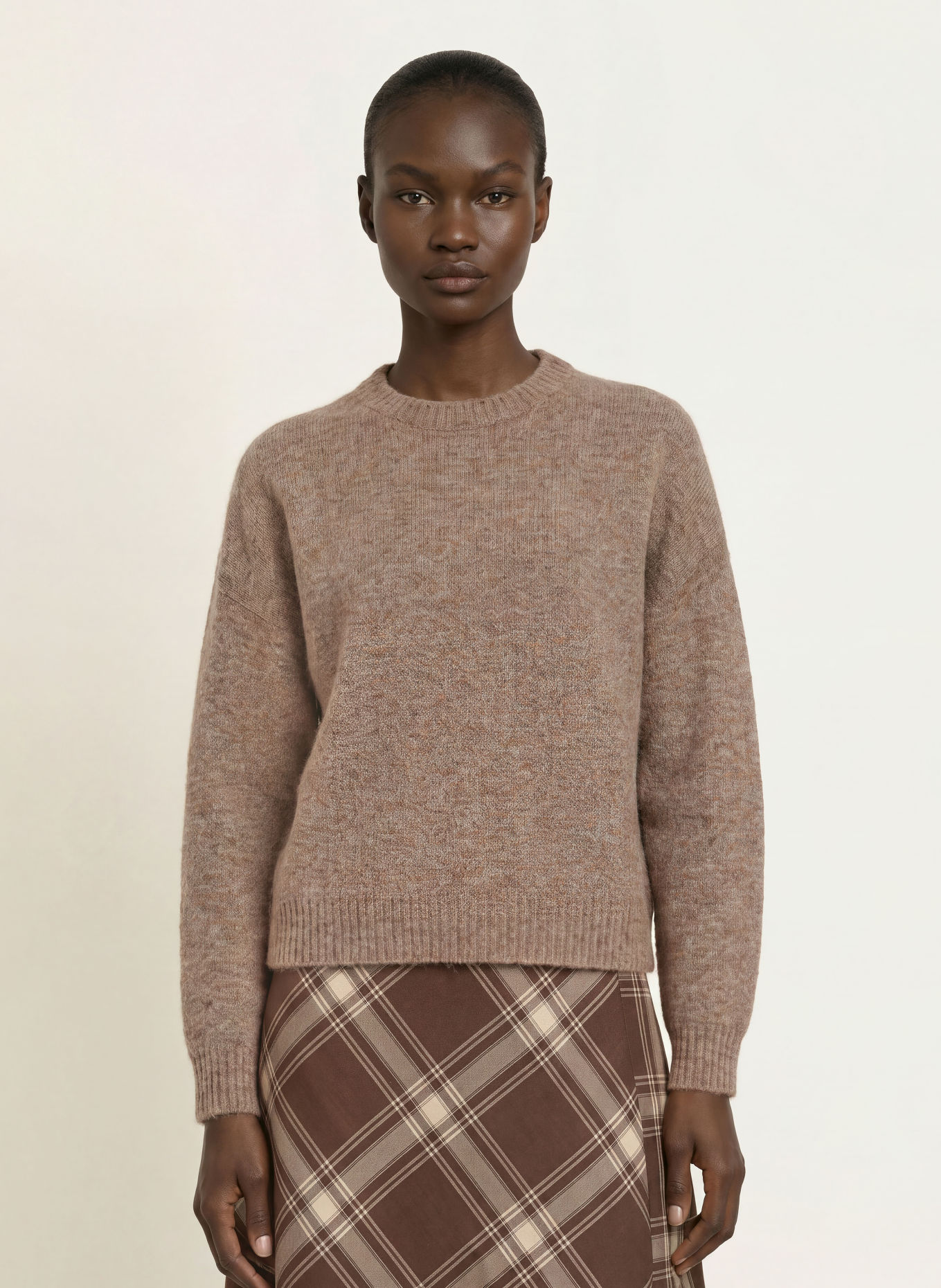 WEEKEND Max Mara Pullover mit Alpaka: TAUPE