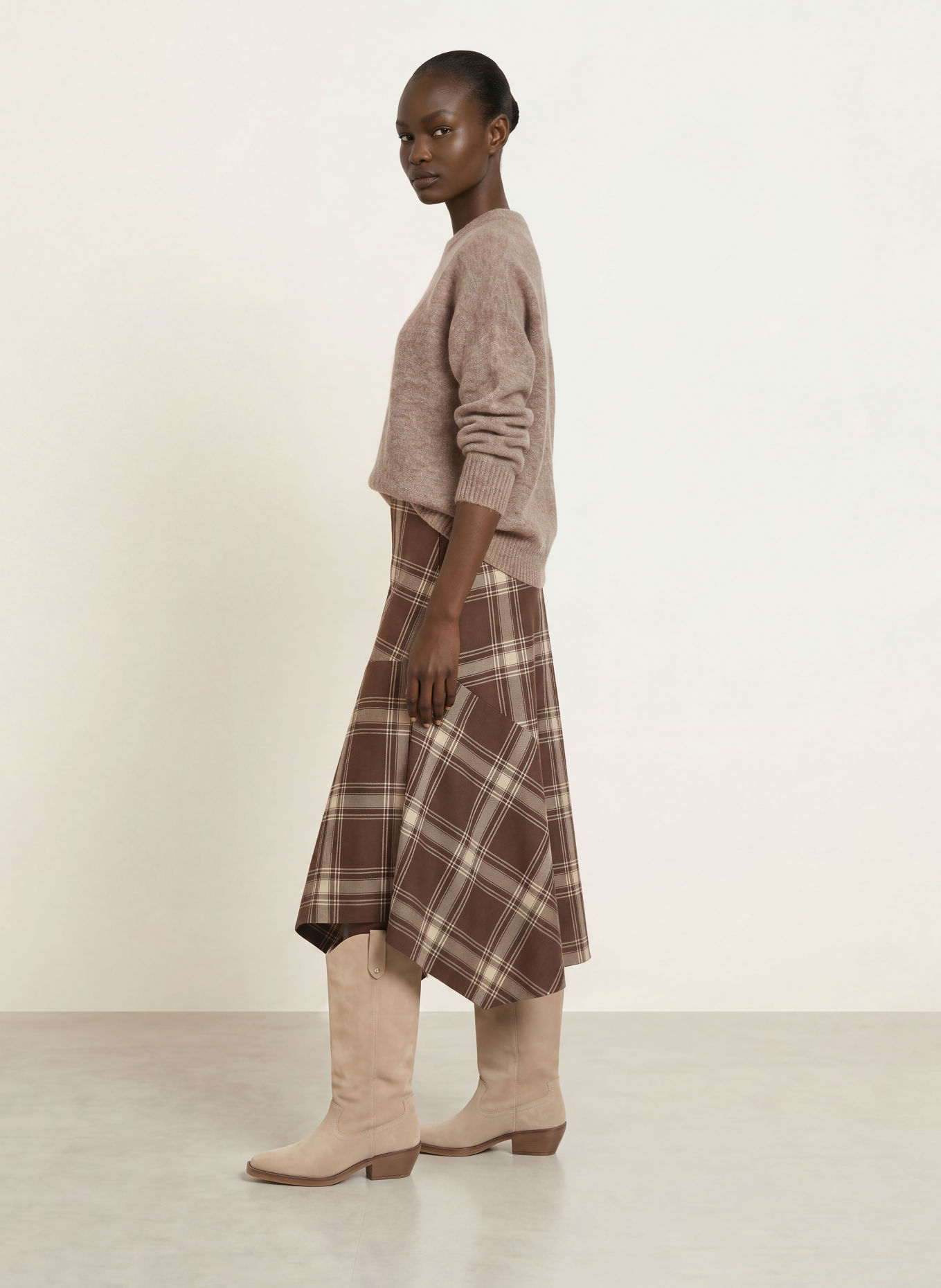 WEEKEND Max Mara Pullover mit Alpaka: TAUPE