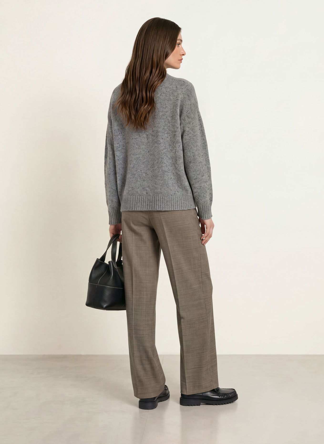 WEEKEND Max Mara Pullover PALCHI: GRAU