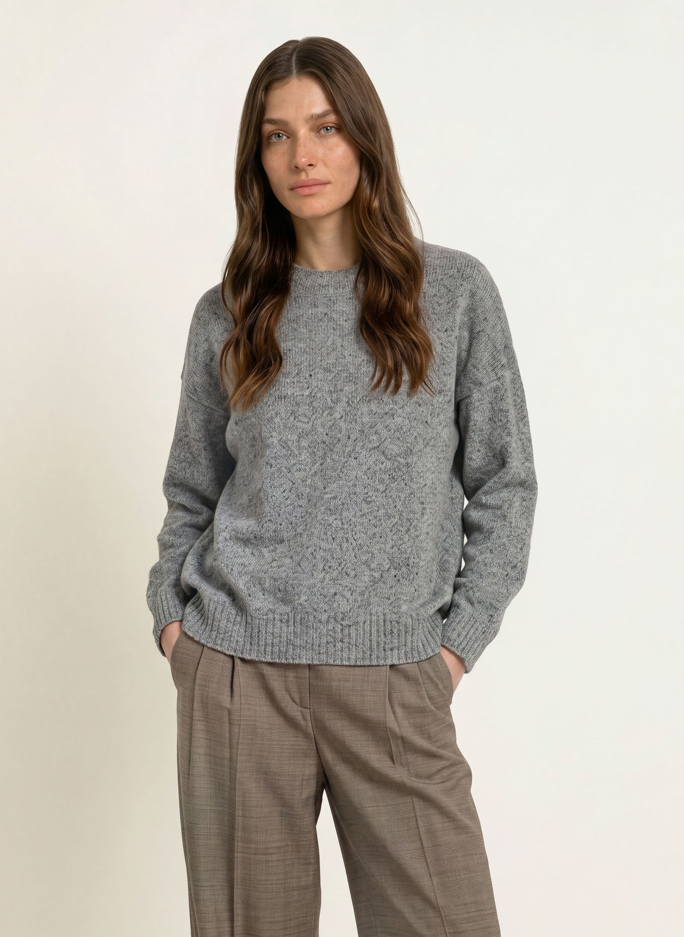 WEEKEND Max Mara Pullover PALCHI: GRAU