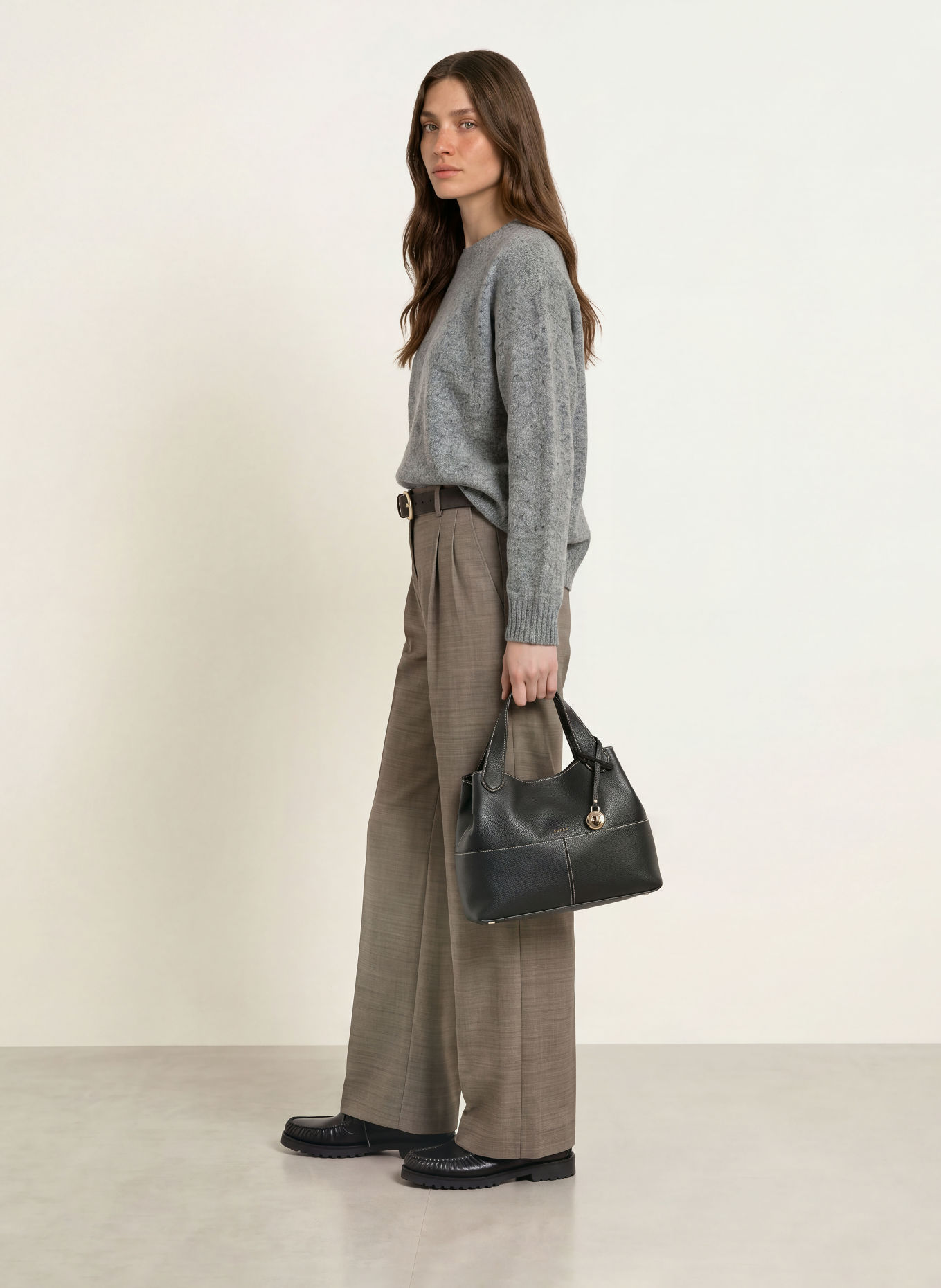 WEEKEND Max Mara Pullover PALCHI: GRAU