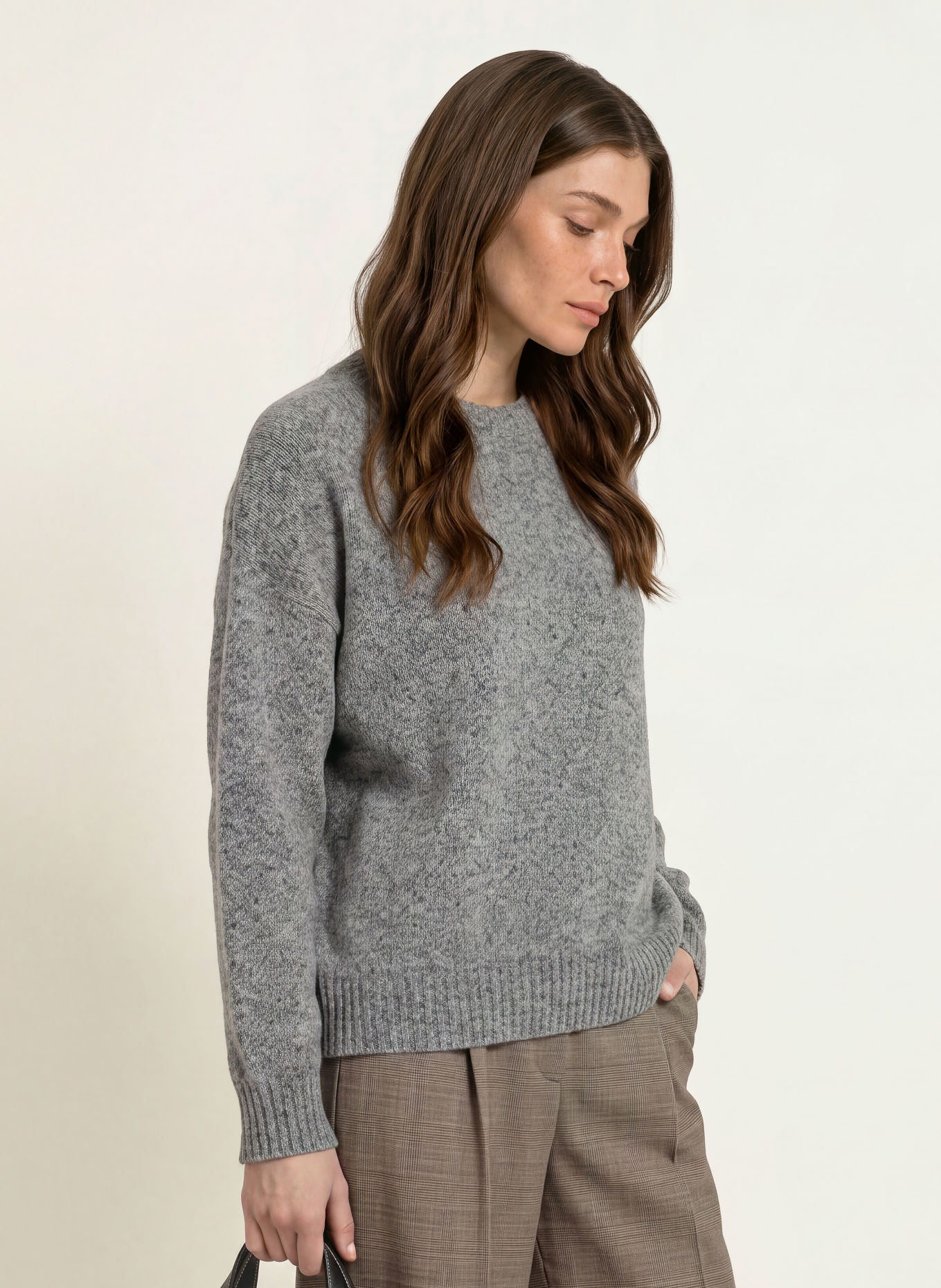 WEEKEND Max Mara Pullover PALCHI: GRAU