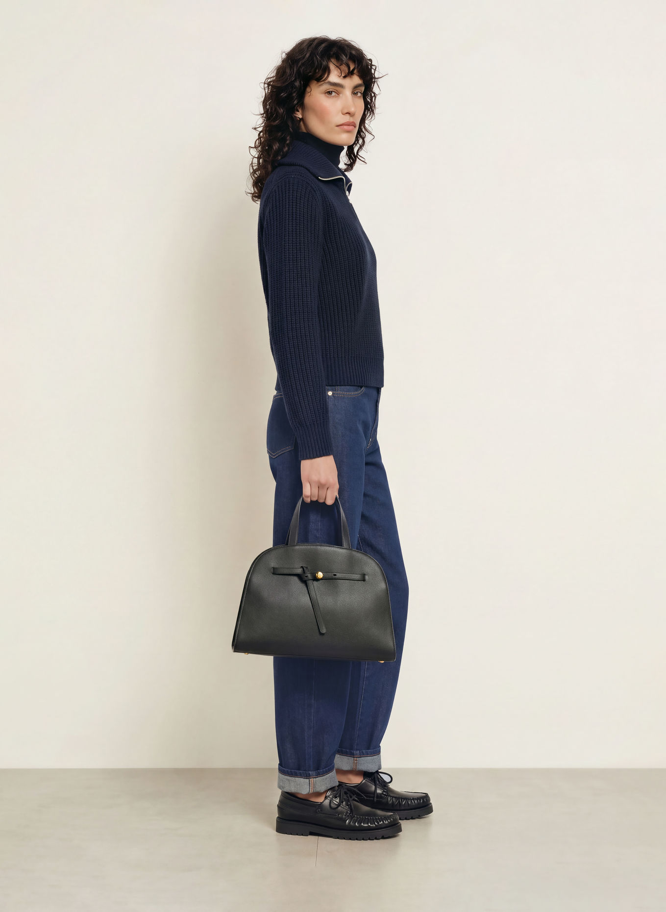 WEEKEND Max Mara Schipperstruien LASER: DONKERBLAUW