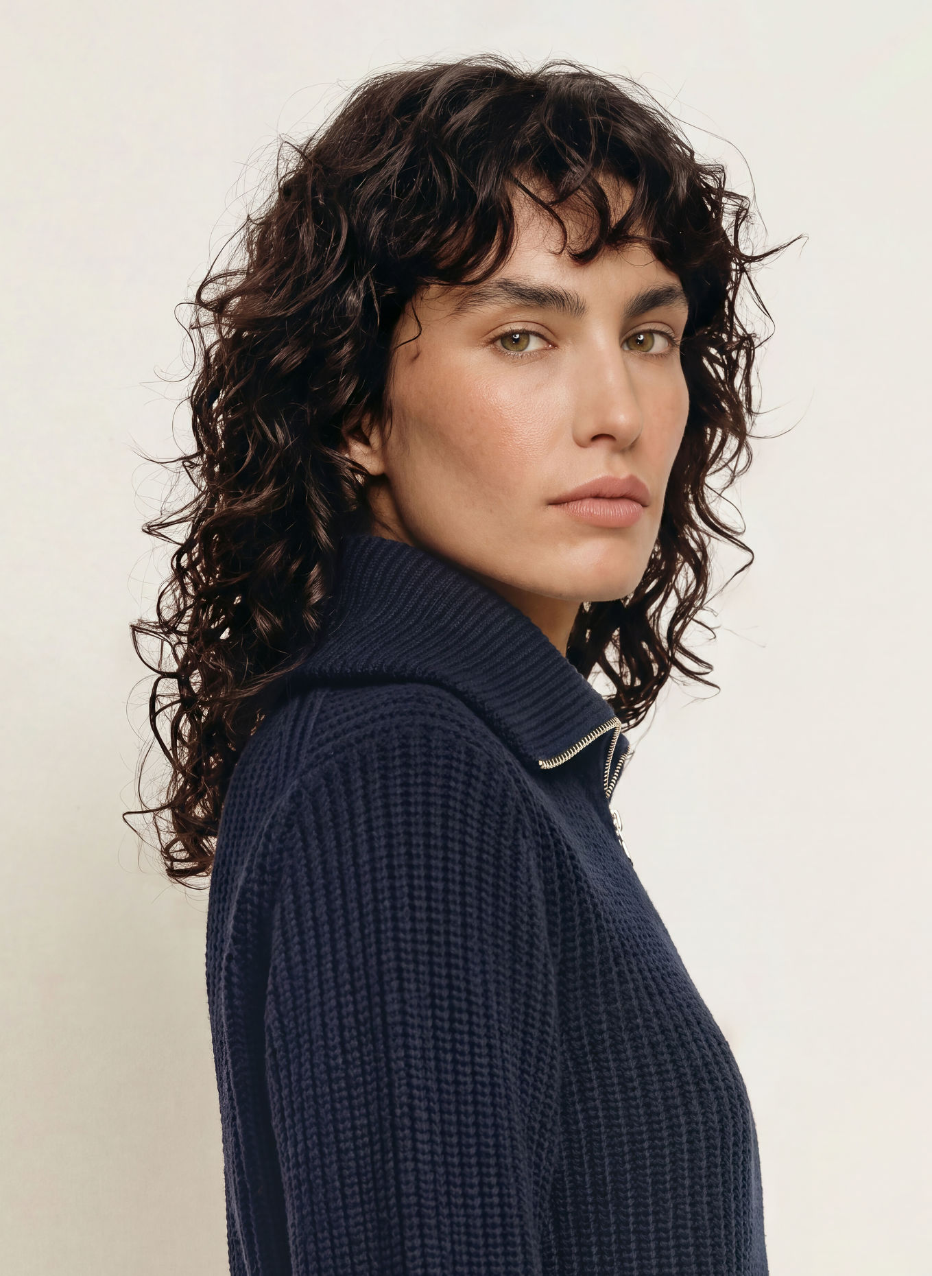 WEEKEND Max Mara Schipperstruien LASER: DONKERBLAUW