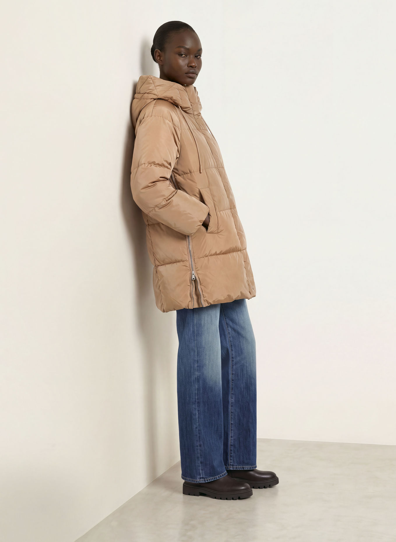 WEEKEND Max Mara Down coat NEW BEMBO: CAMEL