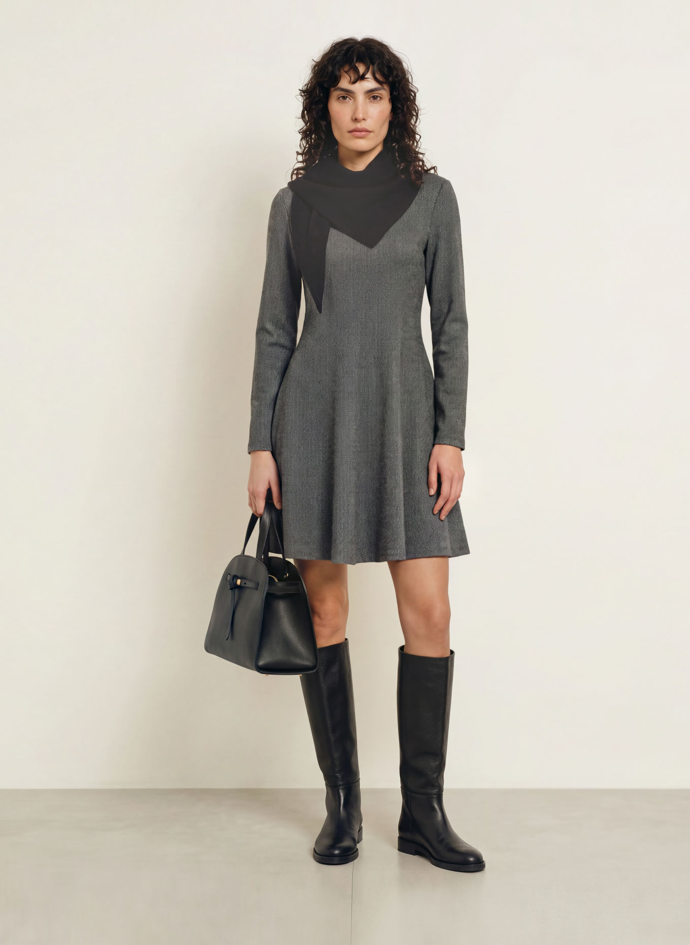 WEEKEND Max Mara Jerseyjurk ESULE: GRIJS