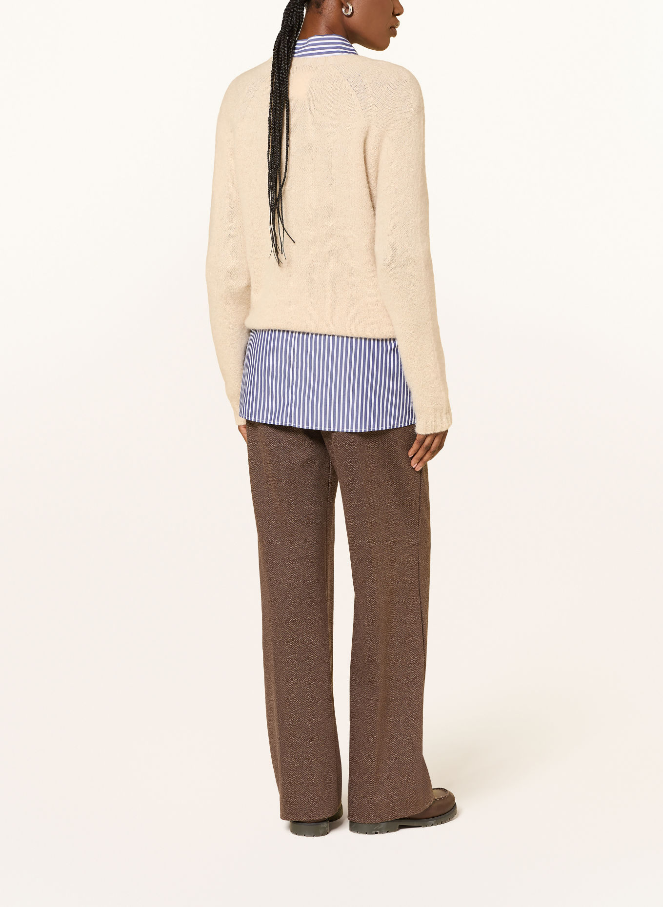 WEEKEND Max Mara Marlenehose EDITTA: DUNKELBRAUN