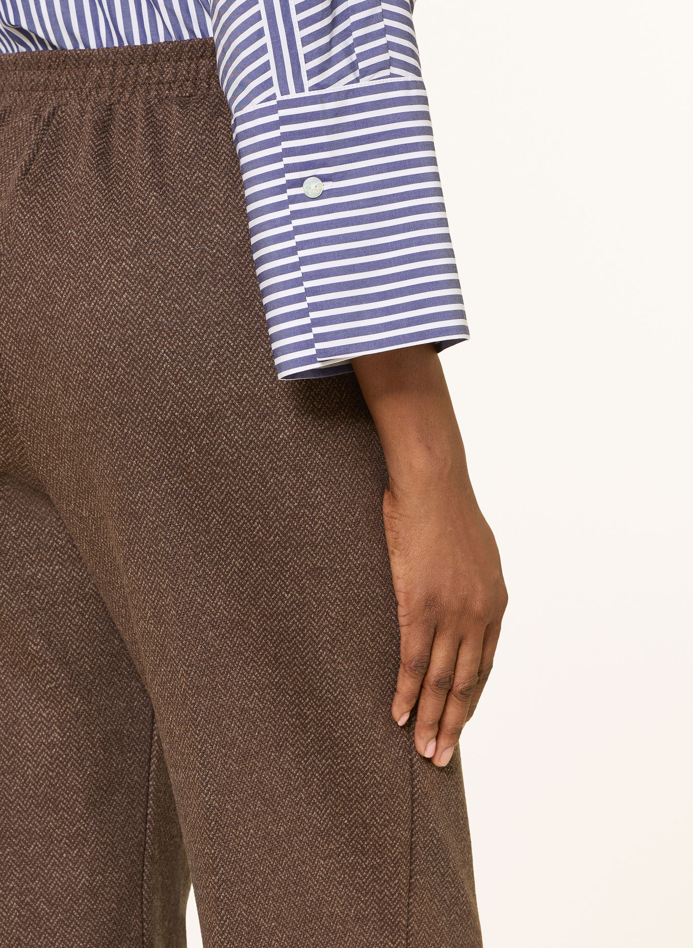 WEEKEND Max Mara Marlenehose EDITTA: DUNKELBRAUN