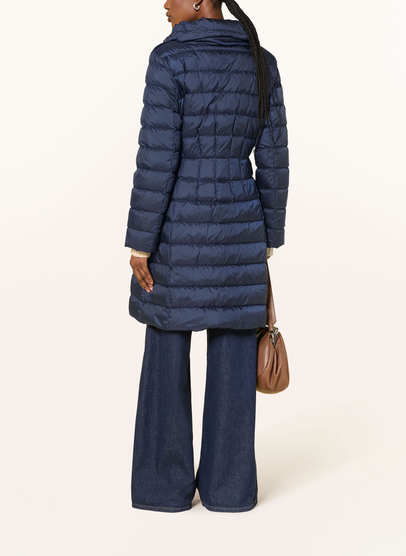 WEEKEND Max Mara Lightweight donsmantel SARTA: DONKERBLAUW