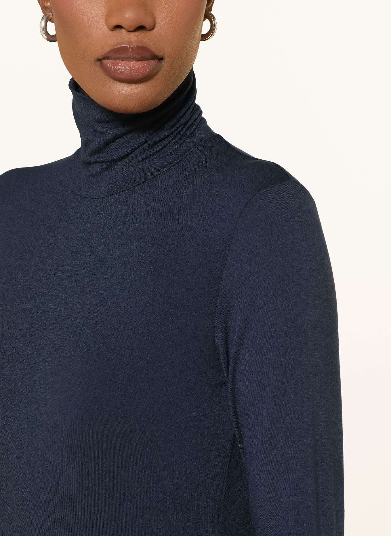 WEEKEND Max Mara Colshirt MULTIF: DONKERBLAUW