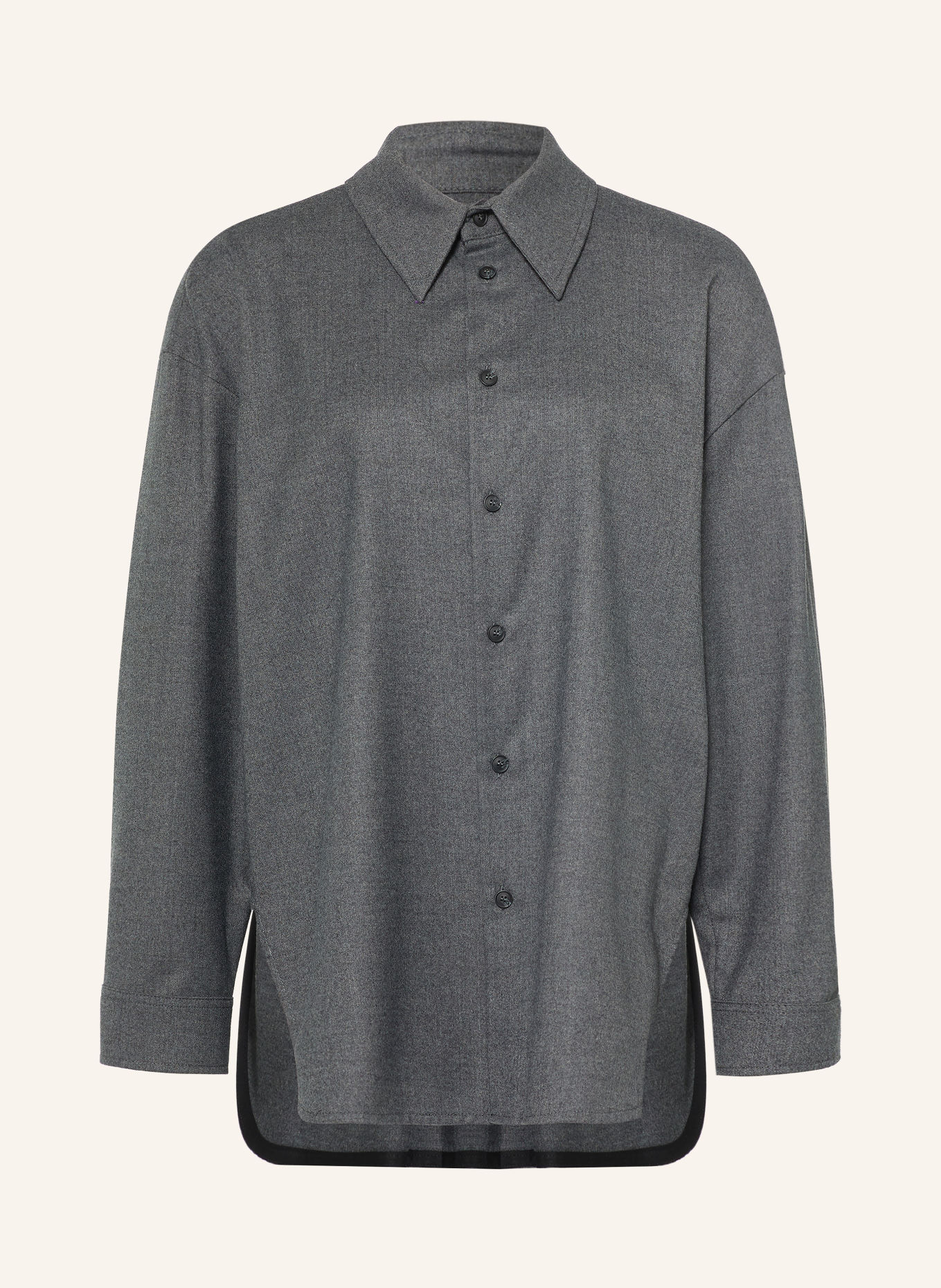ROSSI Chemisier oversize SIYAN: GRIS FONCÉ
