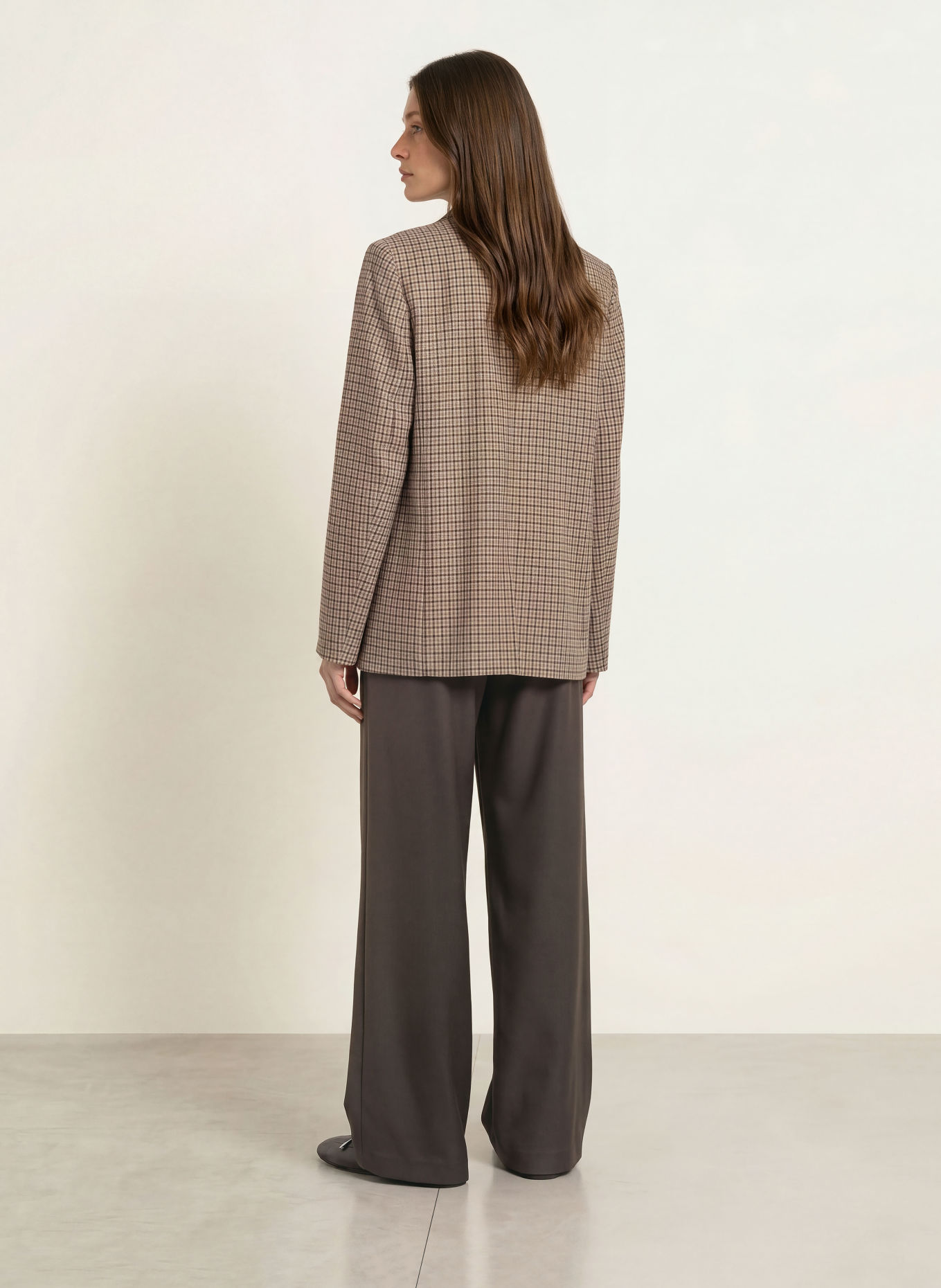 ROSSI Marlene-broek ZEYN: MARRON FONCÉ