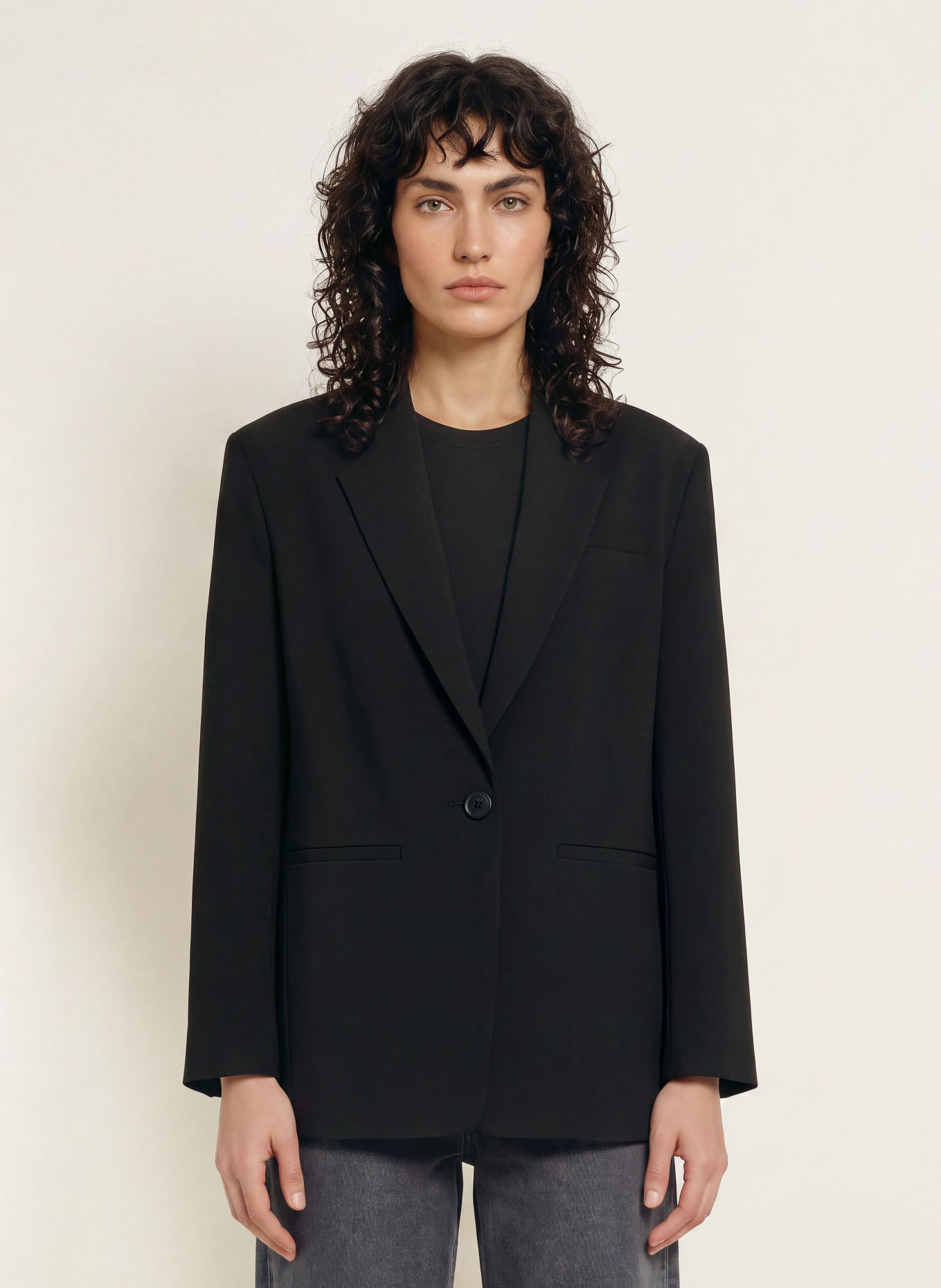 DRYKORN Blazer MOWTIE: NOIR