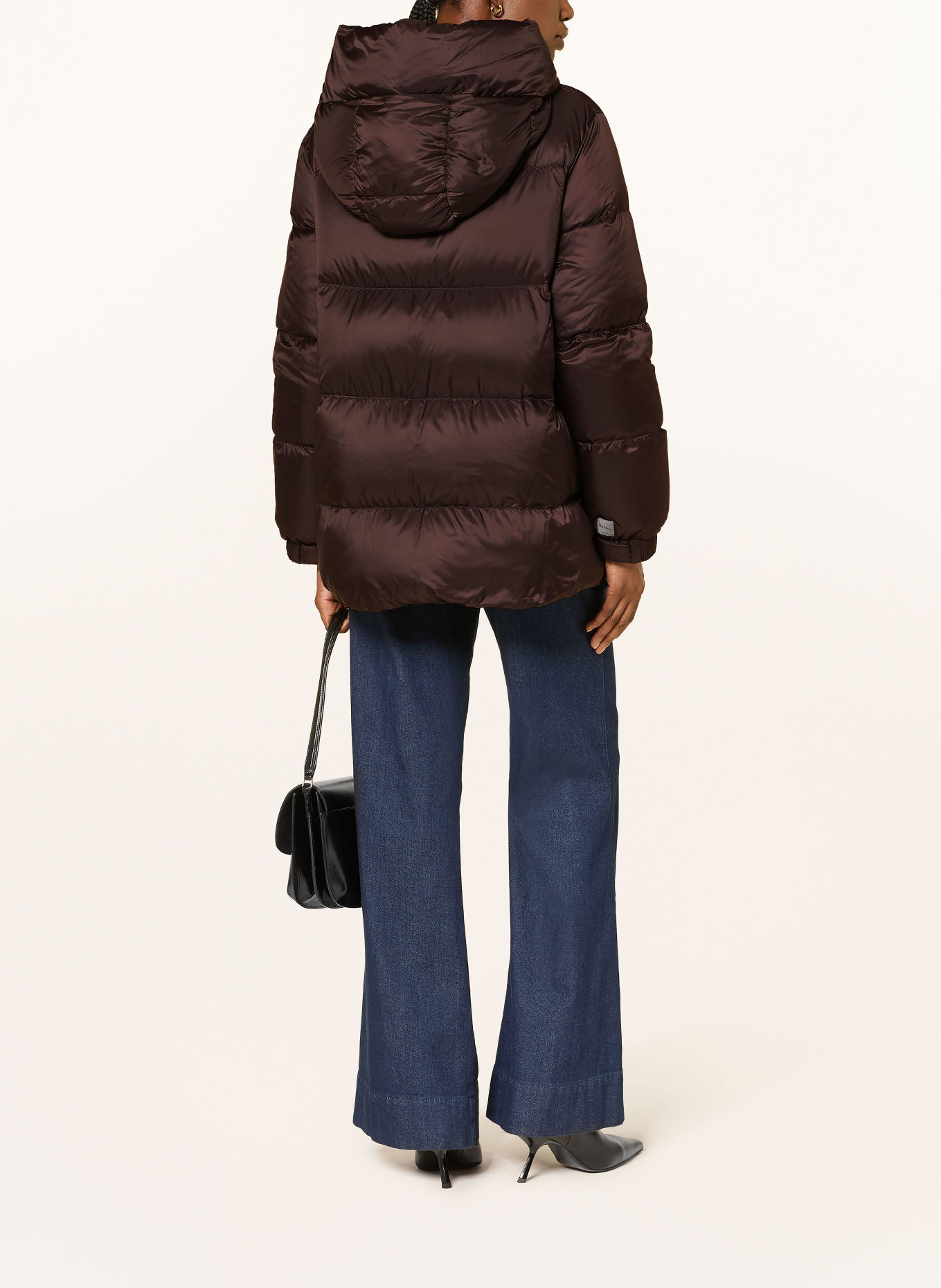 Max Mara The Cube Donsjas SEIA: MARRON FONCÉ