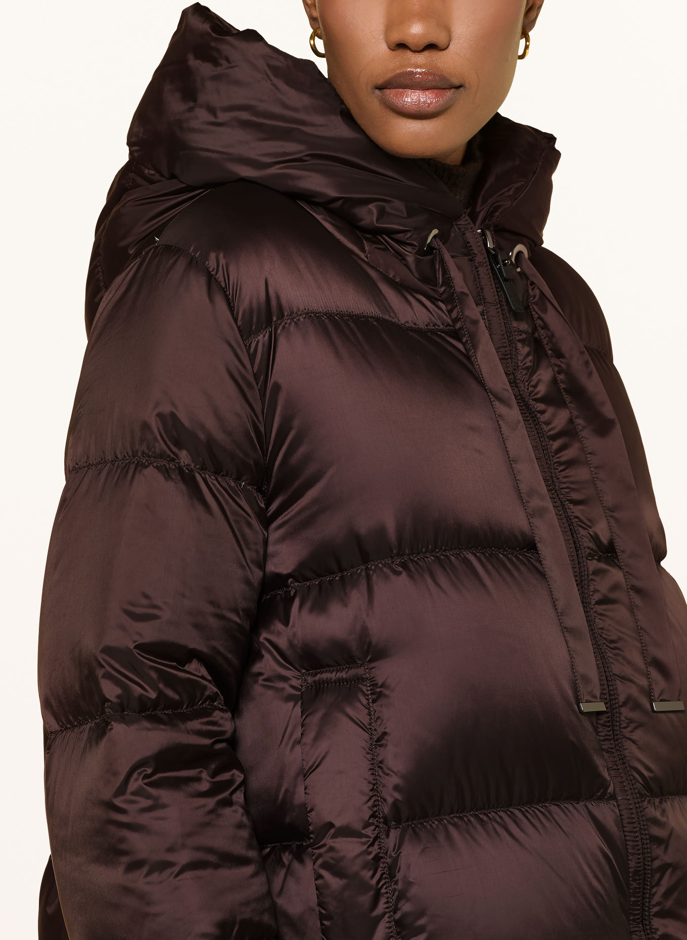Max Mara The Cube Donsjas SEIA: MARRON FONCÉ