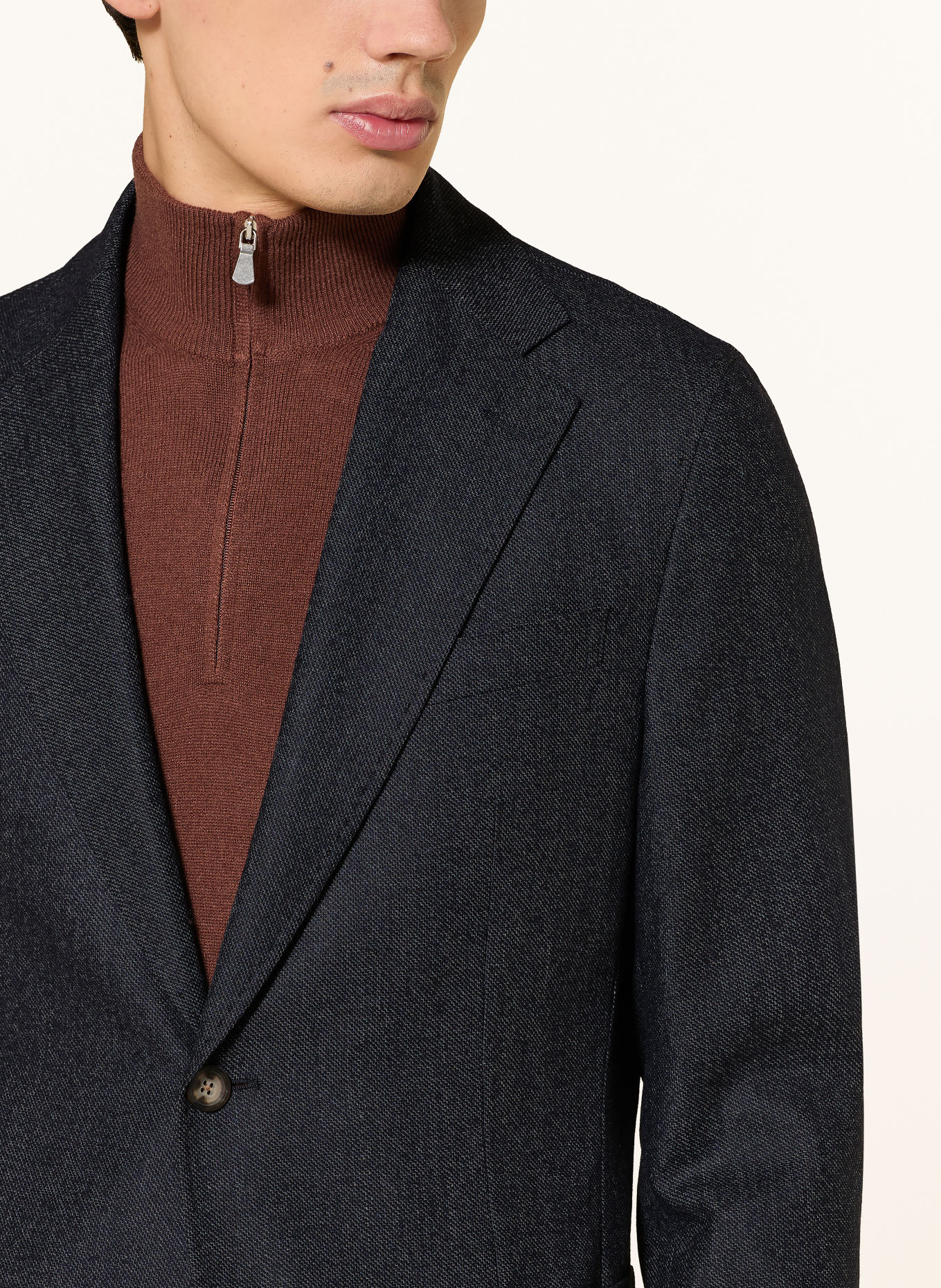 windsor. Sakko GIRO Slim Fit: DUNKELBLAU