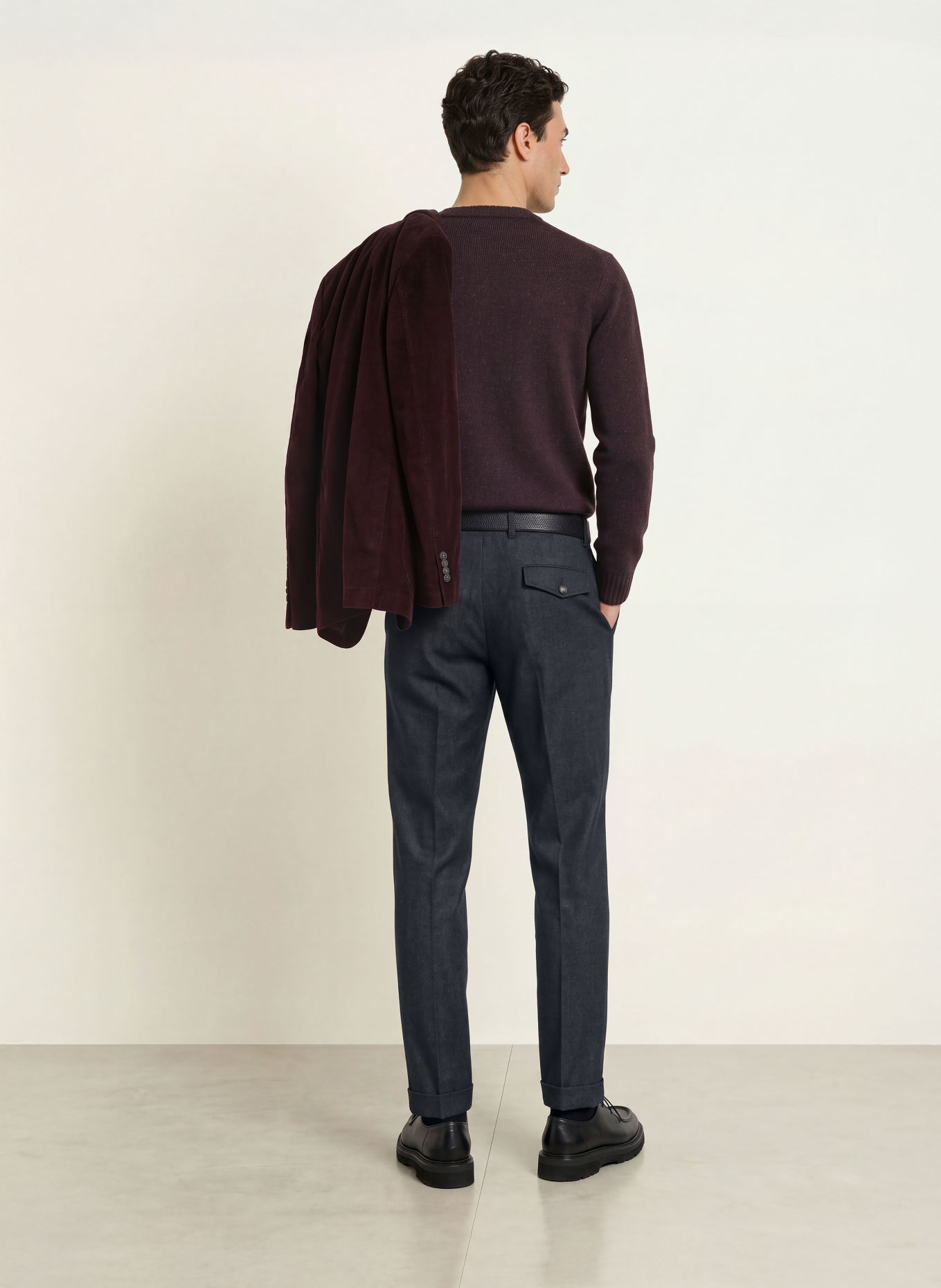 windsor. Anzughose SAPO Slim Fit: 401 Dark Blue 401