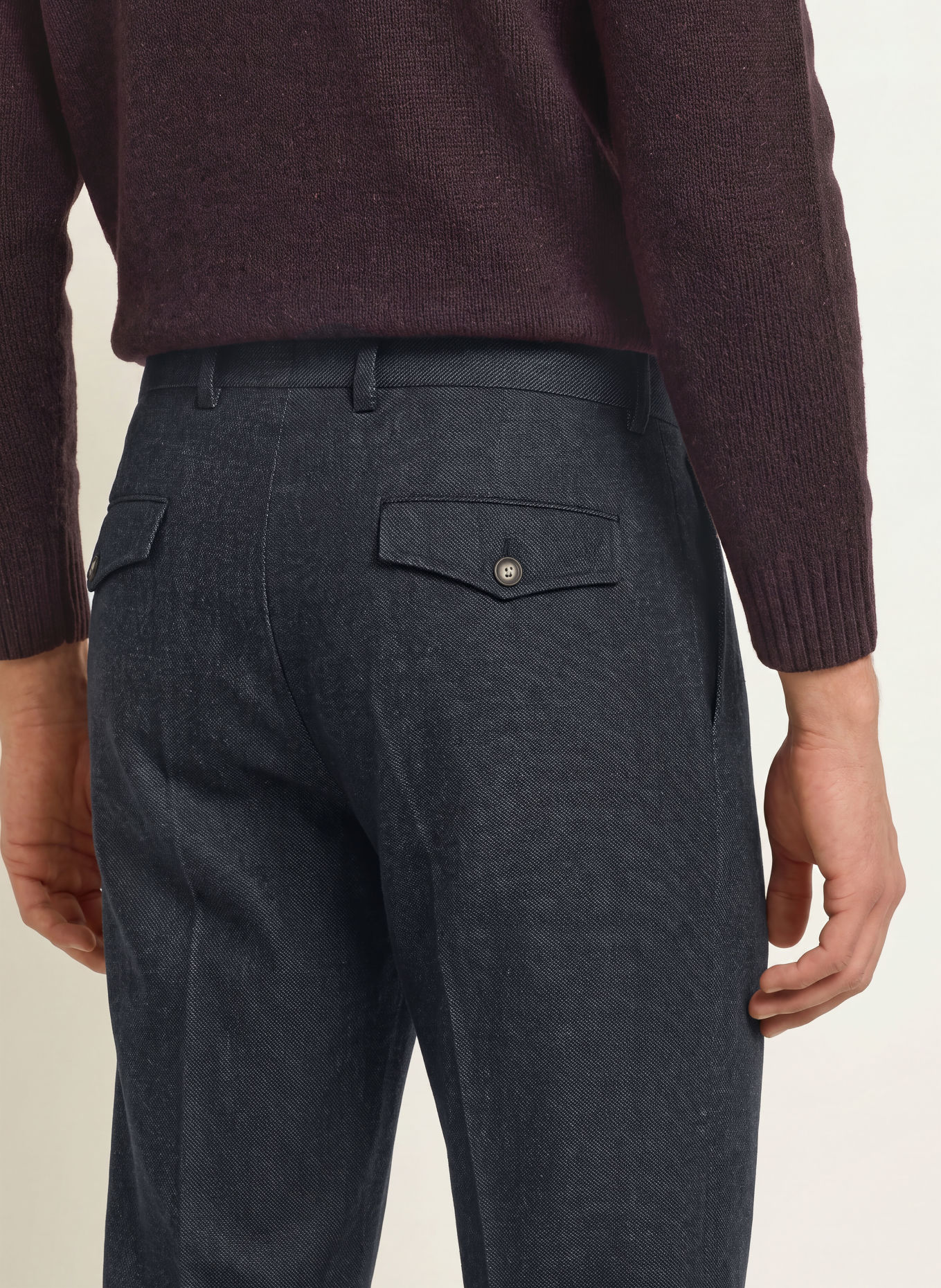 windsor. Anzughose SAPO Slim Fit: 401 Dark Blue 401