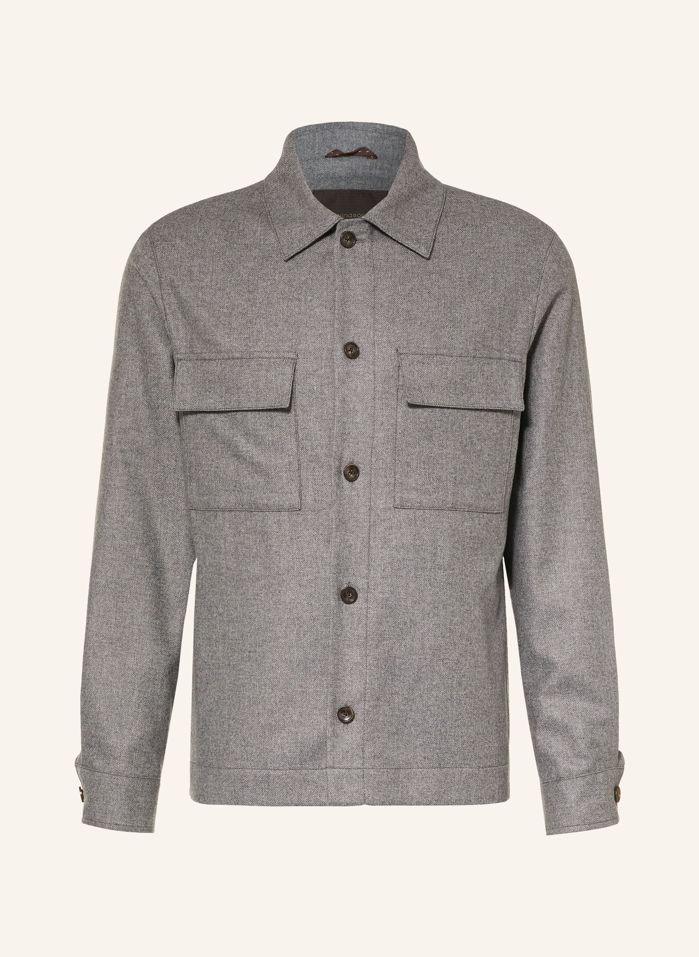 windsor. Marynarka LAVORO2 Slim Fit: SZARY