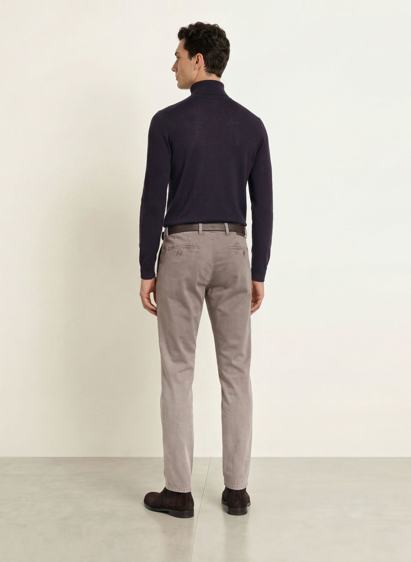 windsor. Pantalon Chino CINO coupe slim: TAUPE