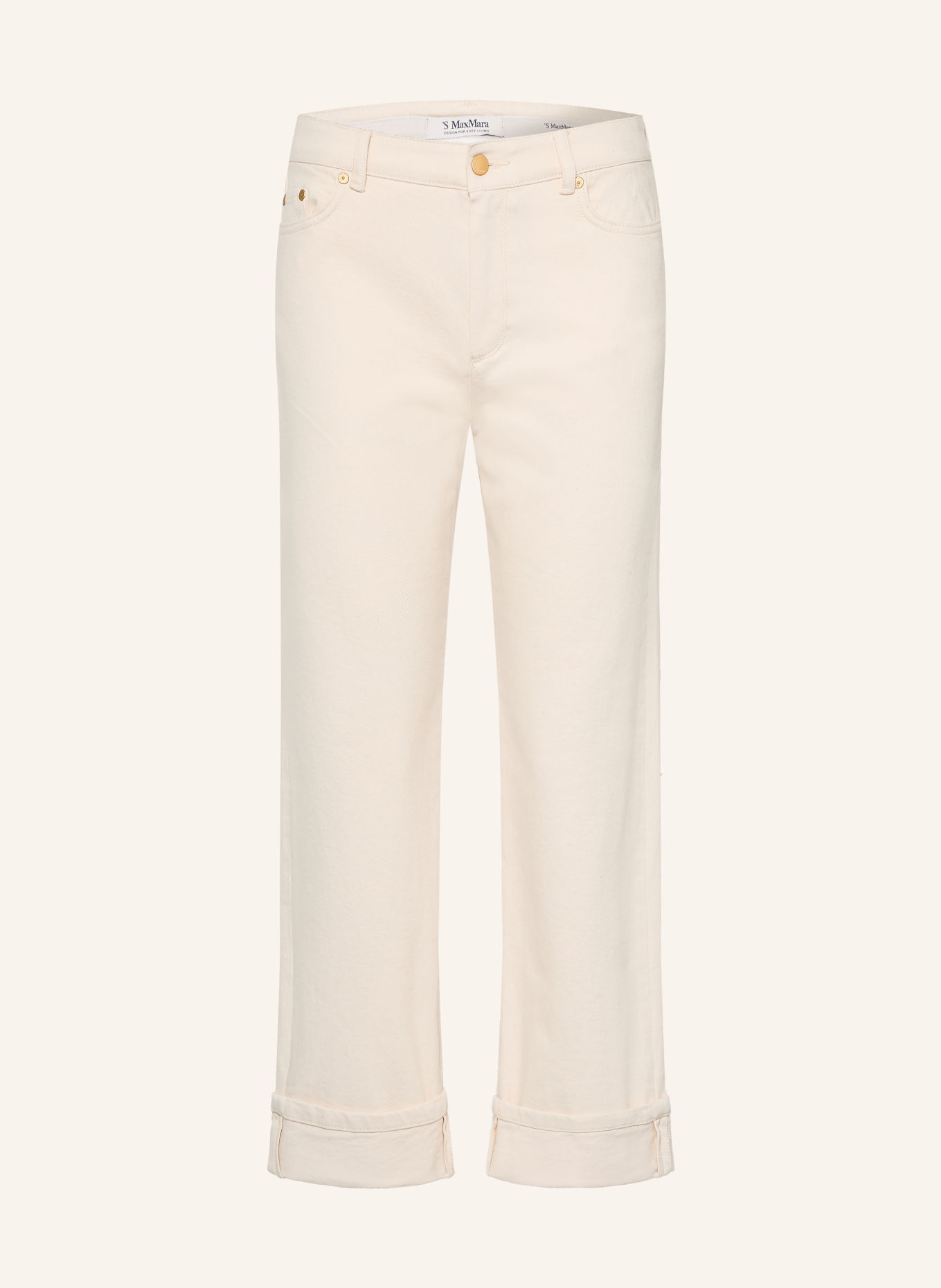 S Max Mara Straight jeans VIRNA: 001 natural