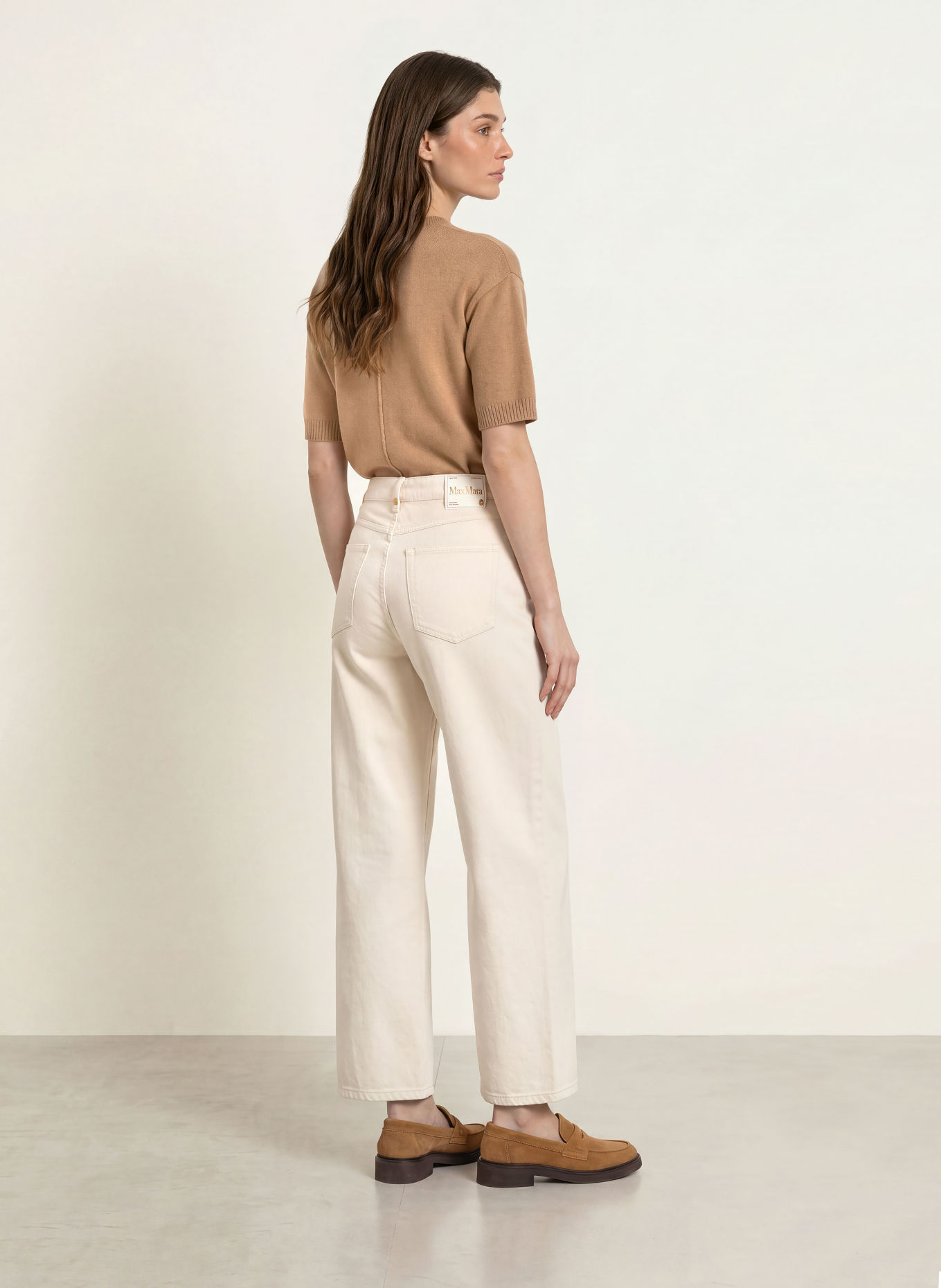 S Max Mara Straight jeans VIRNA: 001 natural