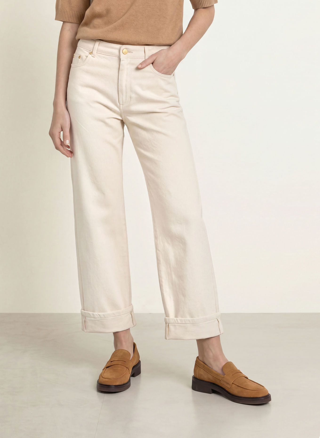 S Max Mara Straight jeans VIRNA: 001 natural