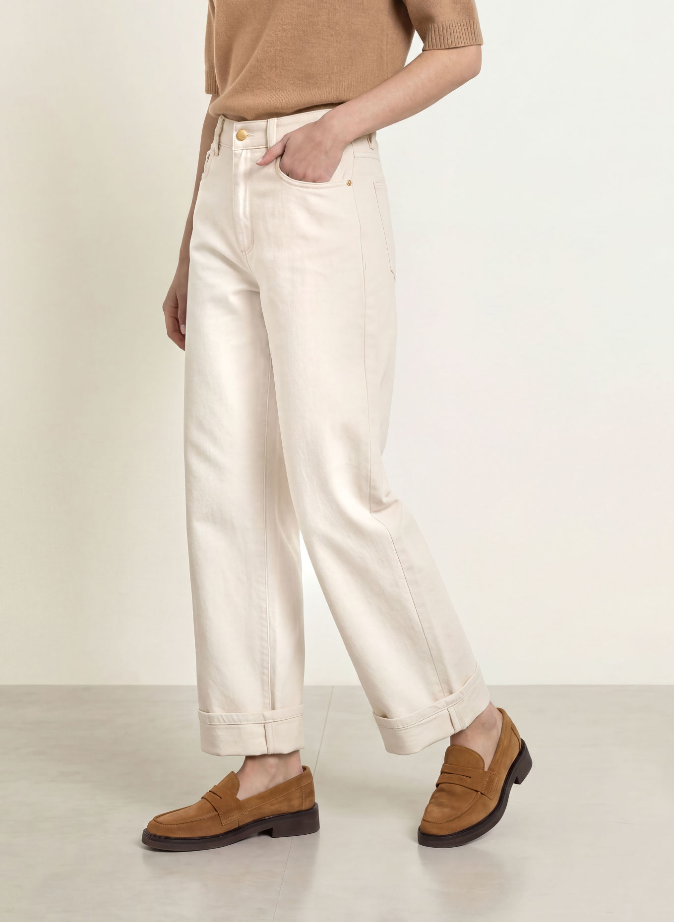 S Max Mara Straight jeans VIRNA: 001 natural