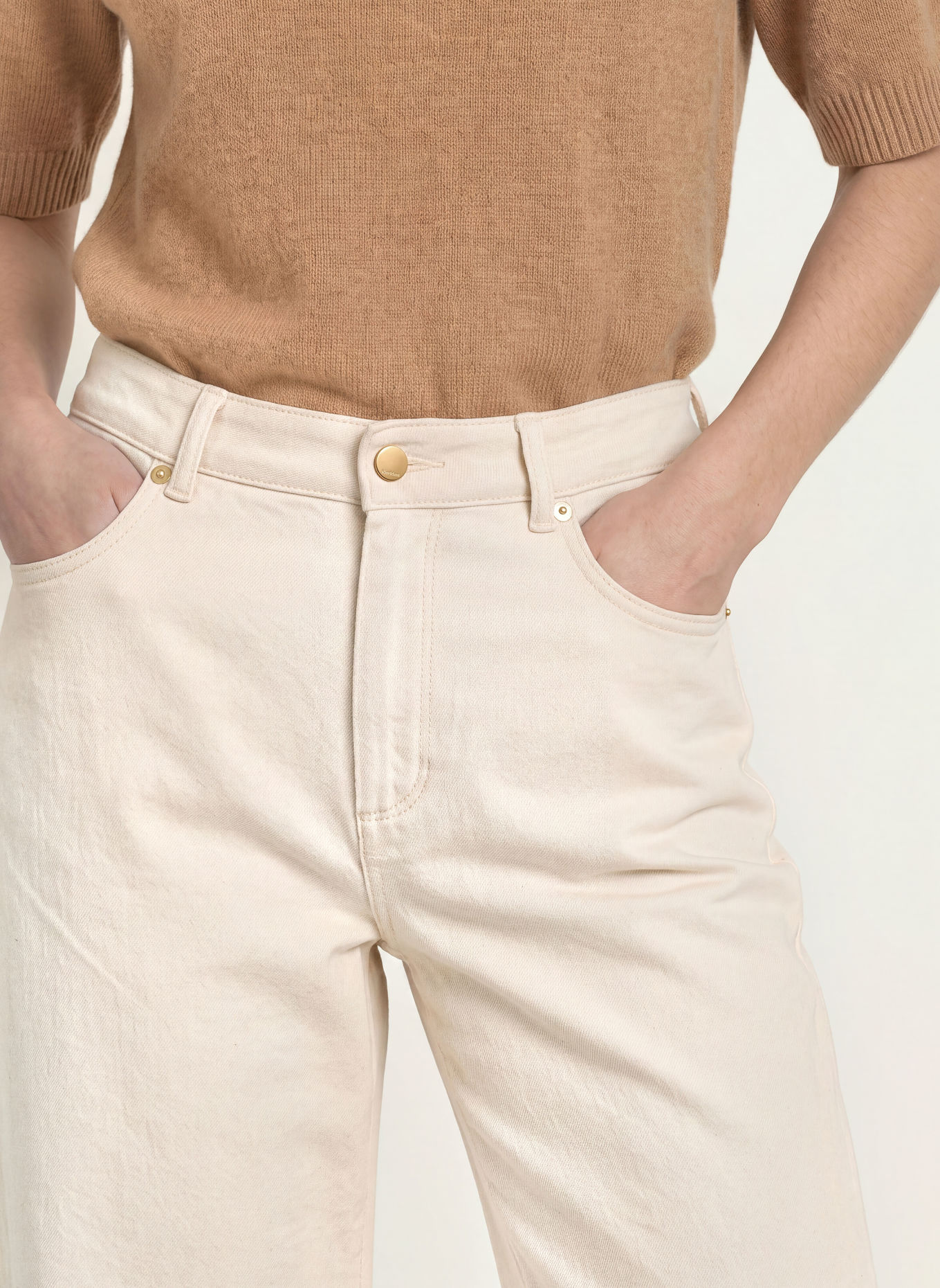 S Max Mara Straight jeans VIRNA: 001 natural