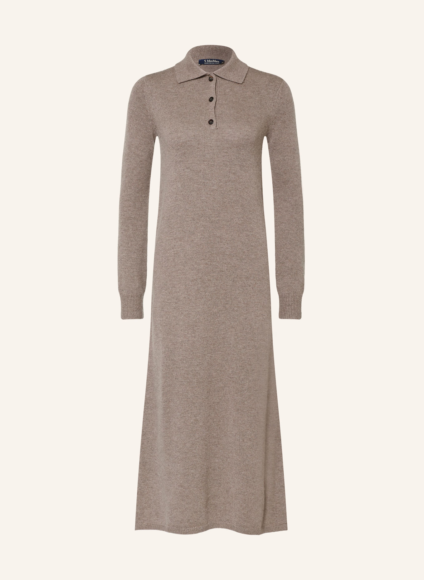 S Max Mara ONORE Knit Dress: LIGHT BROWN