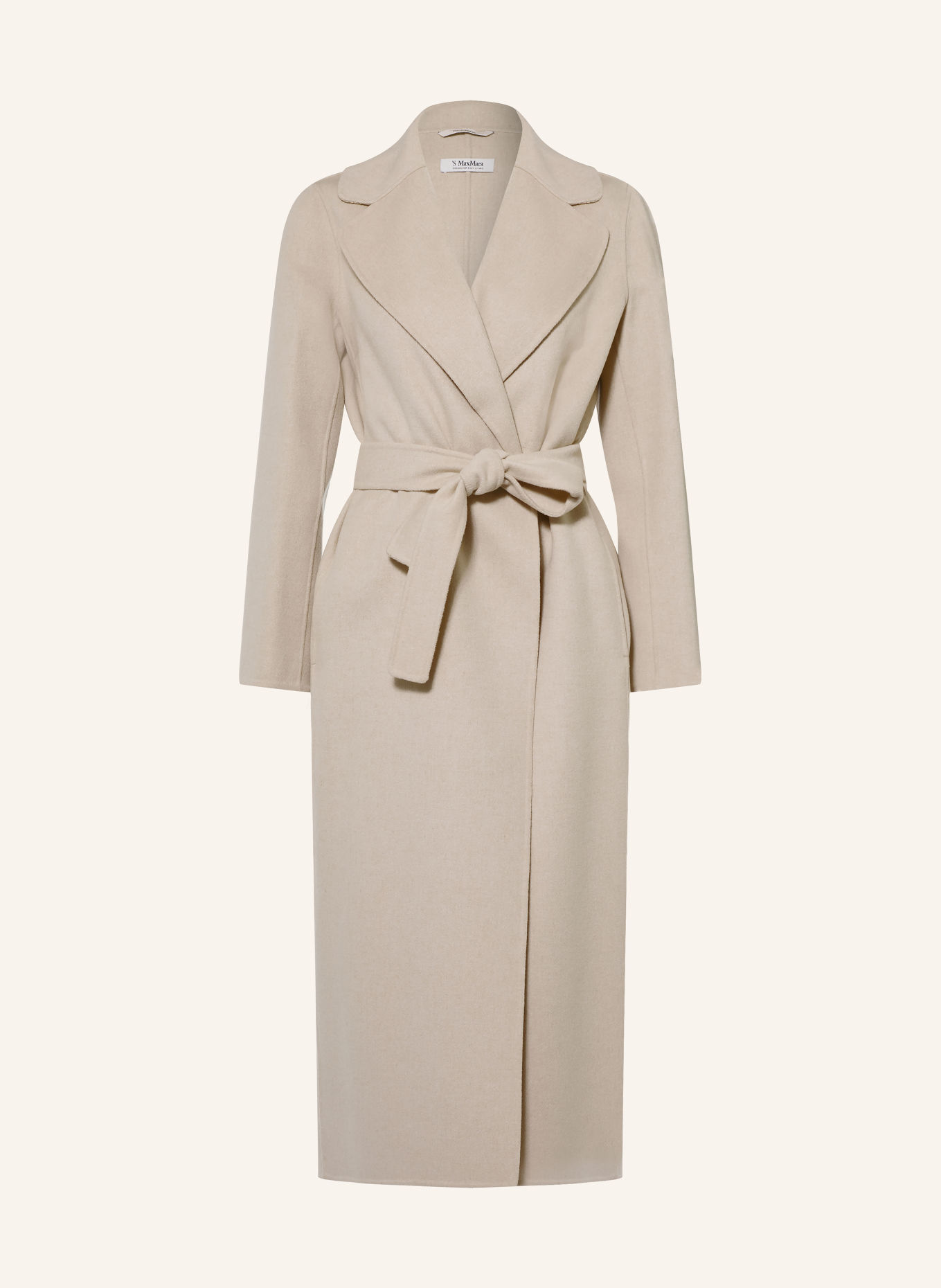 S Max Mara Wollen mantel POLDO: CRÈME