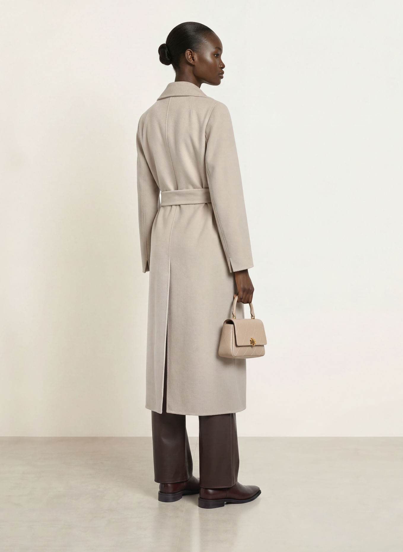 S Max Mara Wollen mantel POLDO: CRÈME