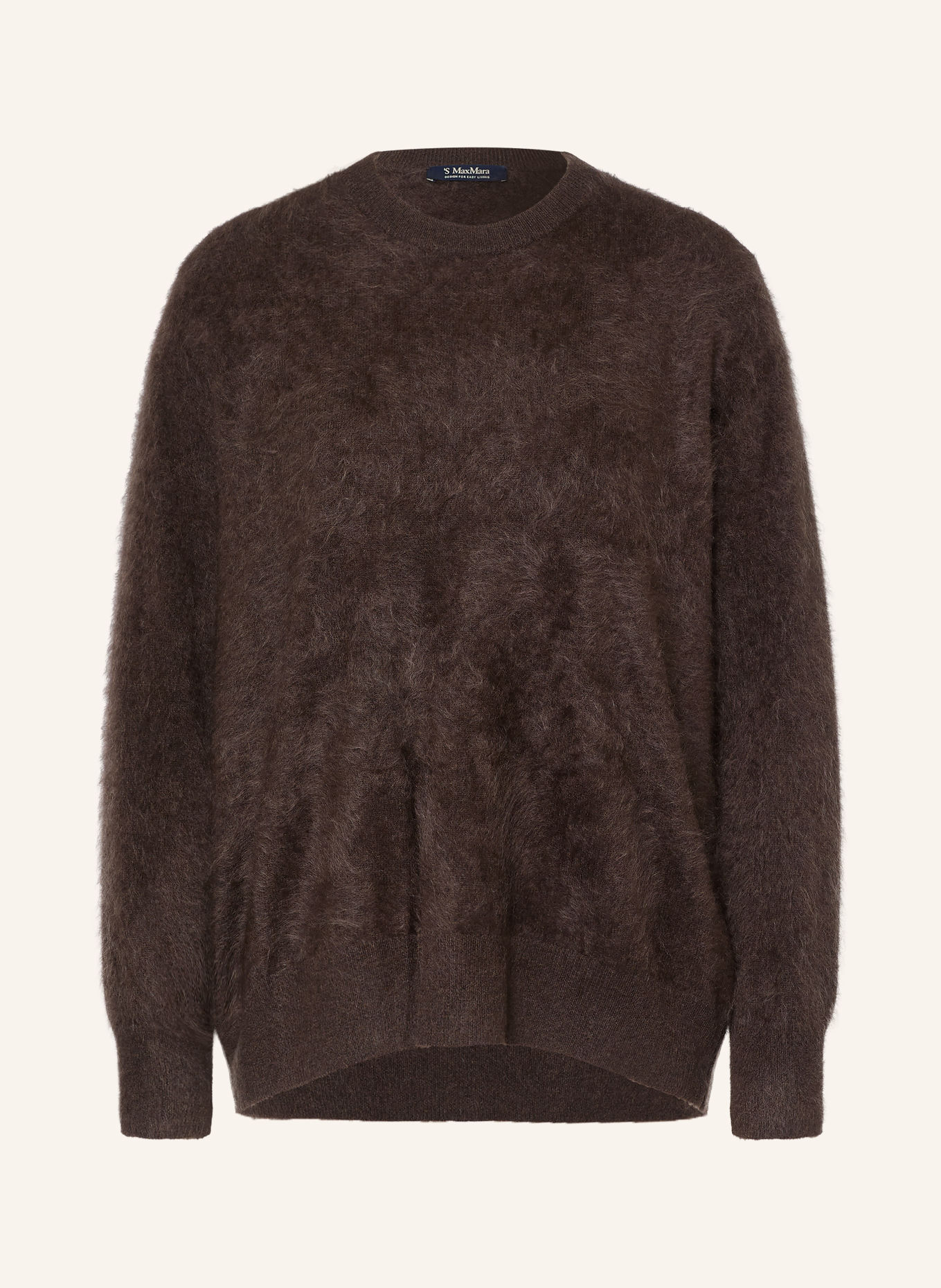 S Max Mara Kasjmiertrui CHICCA: MARRON FONCÉ