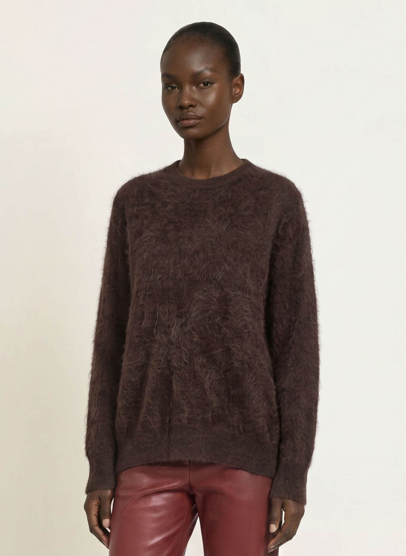 S Max Mara Kasjmiertrui CHICCA: MARRON FONCÉ