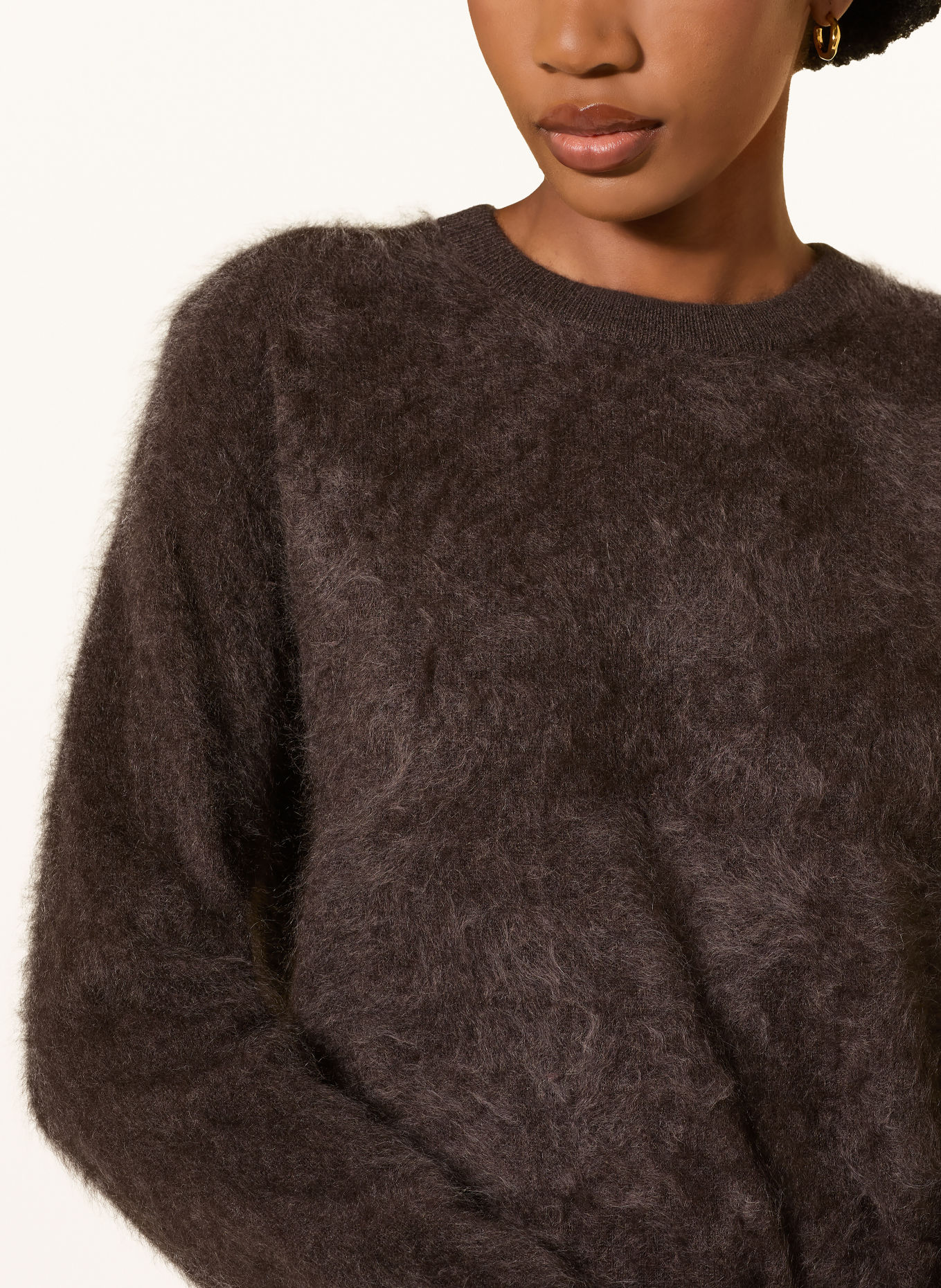 S Max Mara Kasjmiertrui CHICCA: MARRON FONCÉ