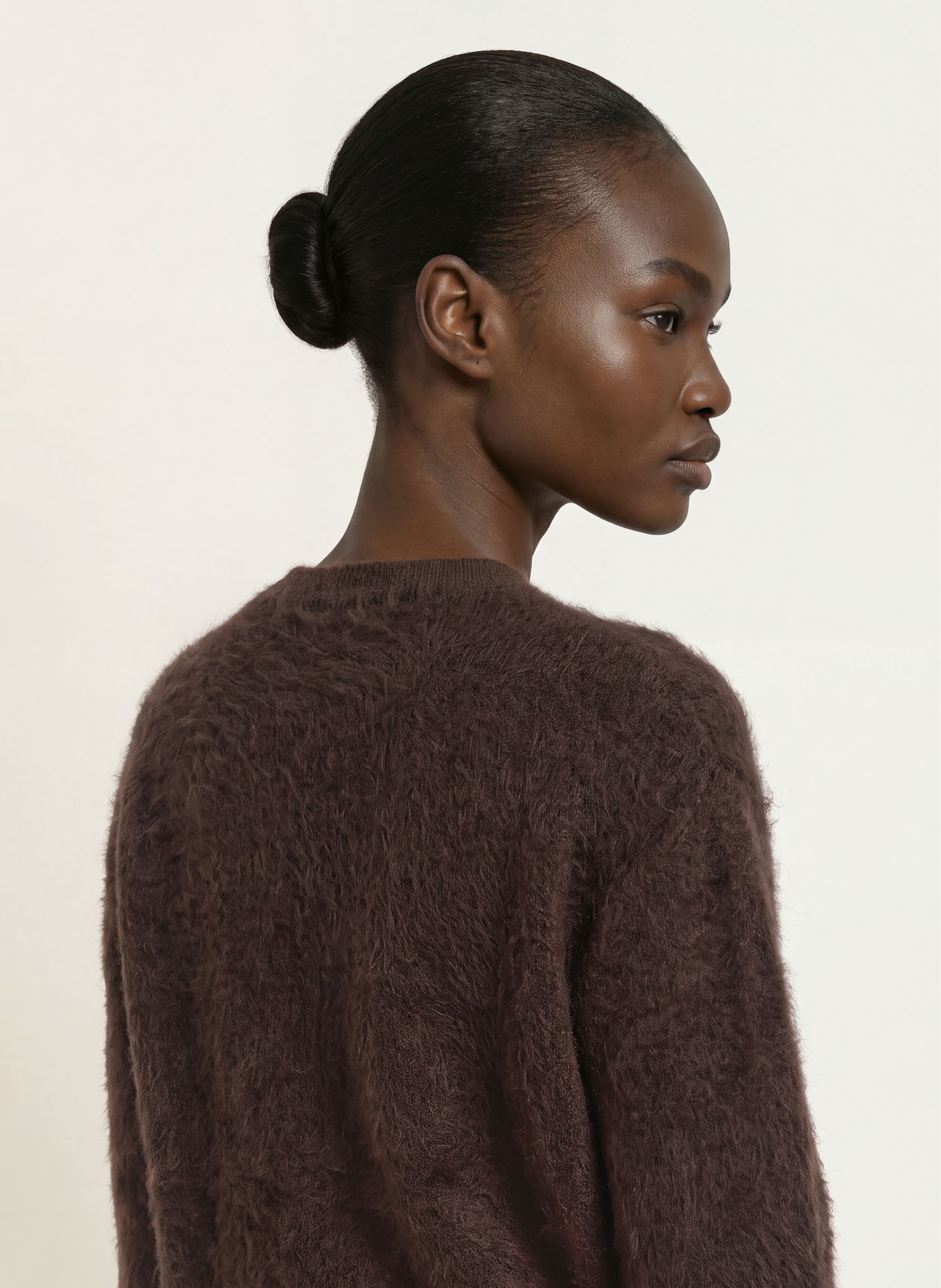 S Max Mara Kasjmiertrui CHICCA: MARRON FONCÉ