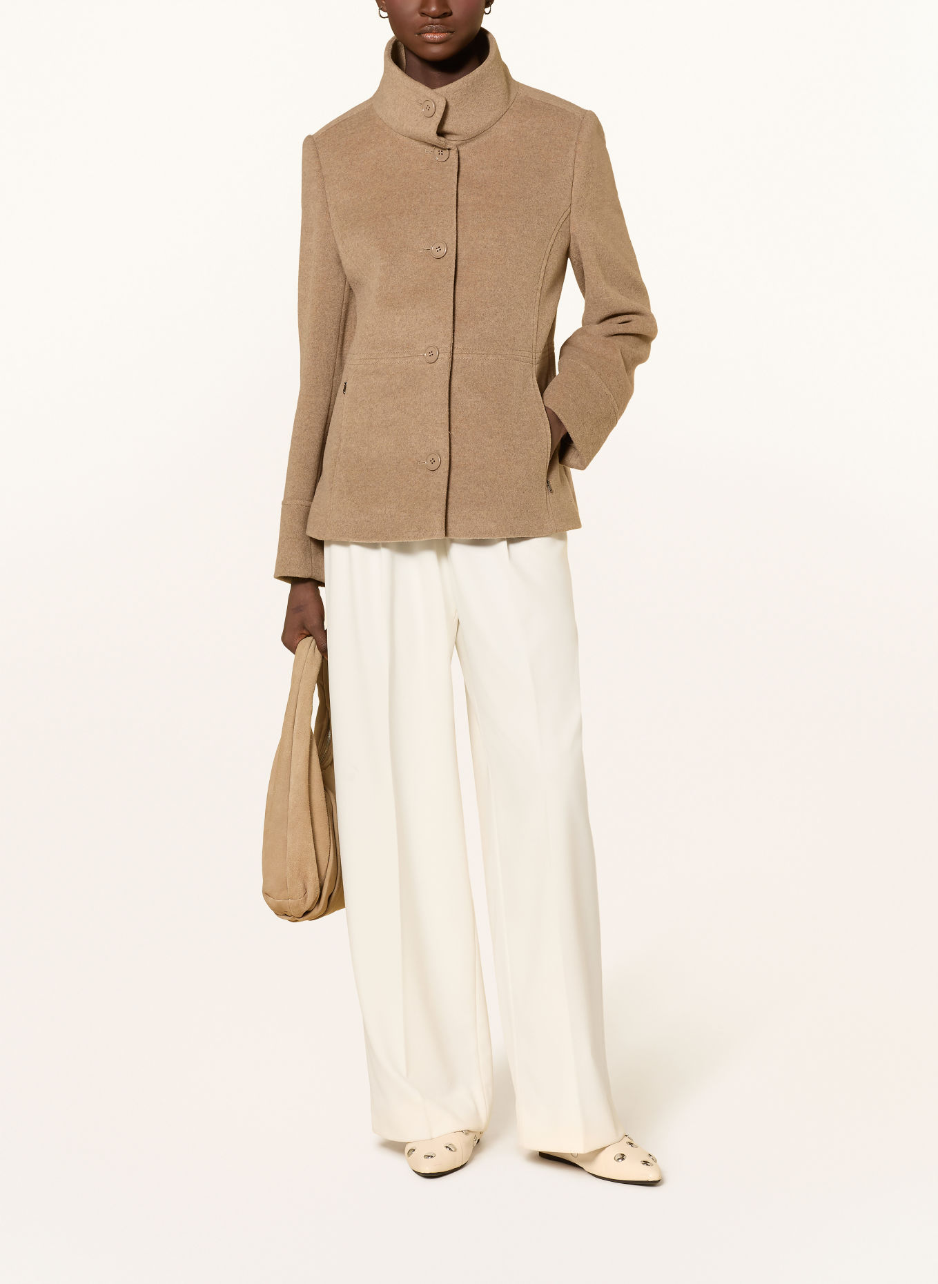 Betty Barclay Jacket: LIGHT BROWN