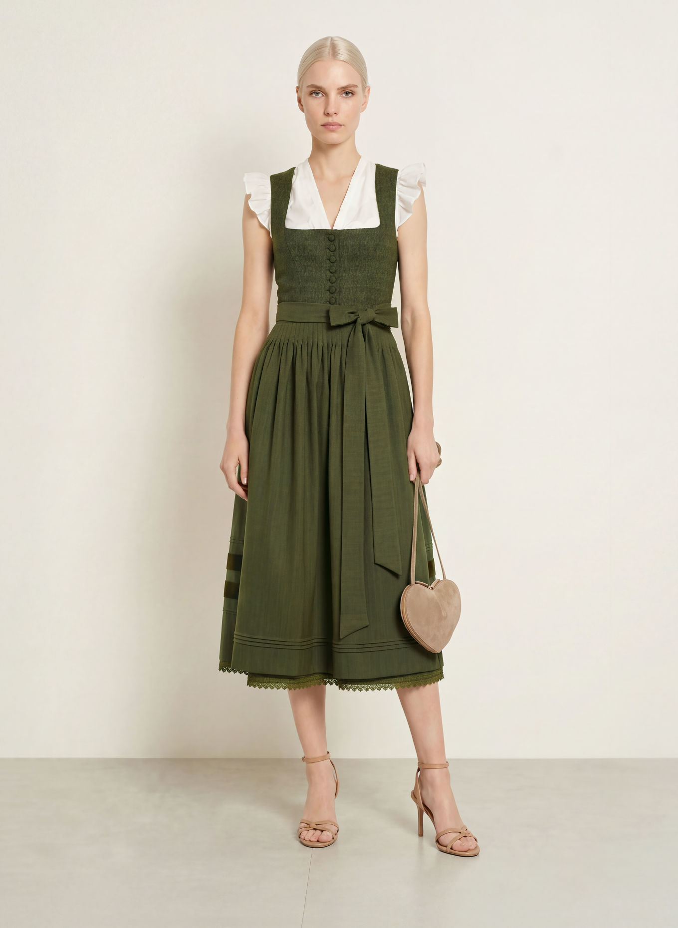 SPORTALM Dirndl: OLIVE